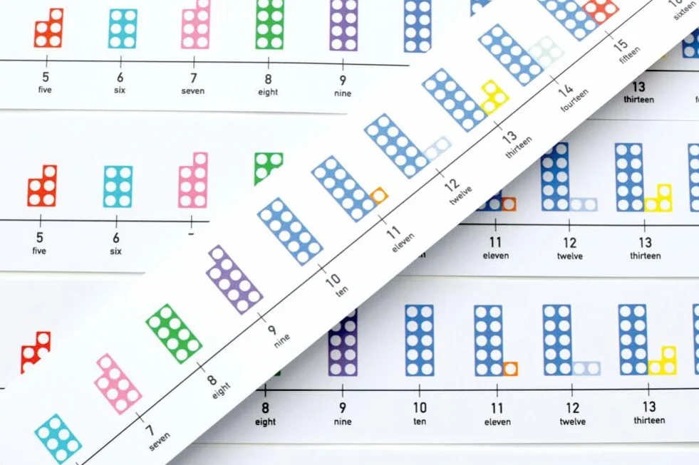 Numicon: Table-top Number Lines