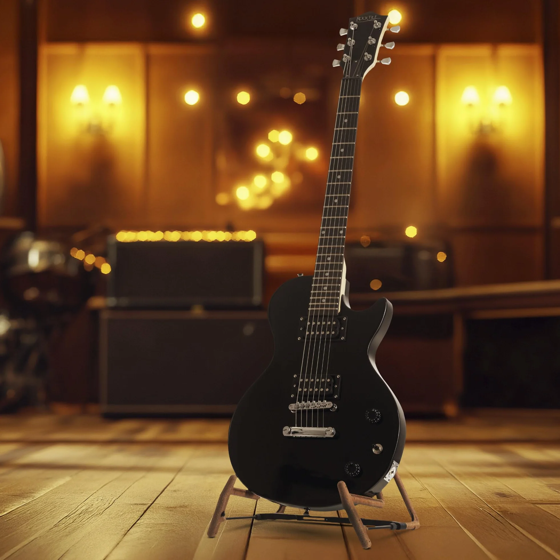 Rocktile LP-100 BL gitara elektryczna czarna
