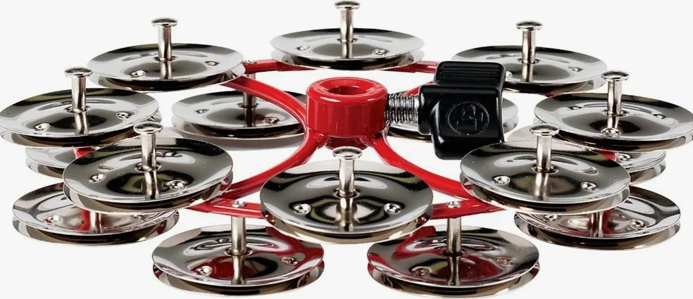 LP Latin Percussion LP191NYD 15-calowy miasto Hi-Hat Jingle Ring Tamburyn