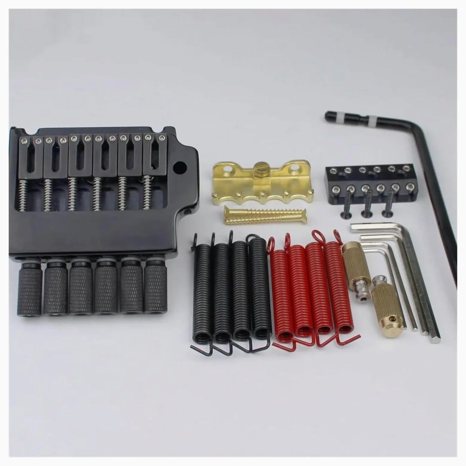 mostek gitarowy Mostek 6 strunowy do gitary z tremolo bezgłowym