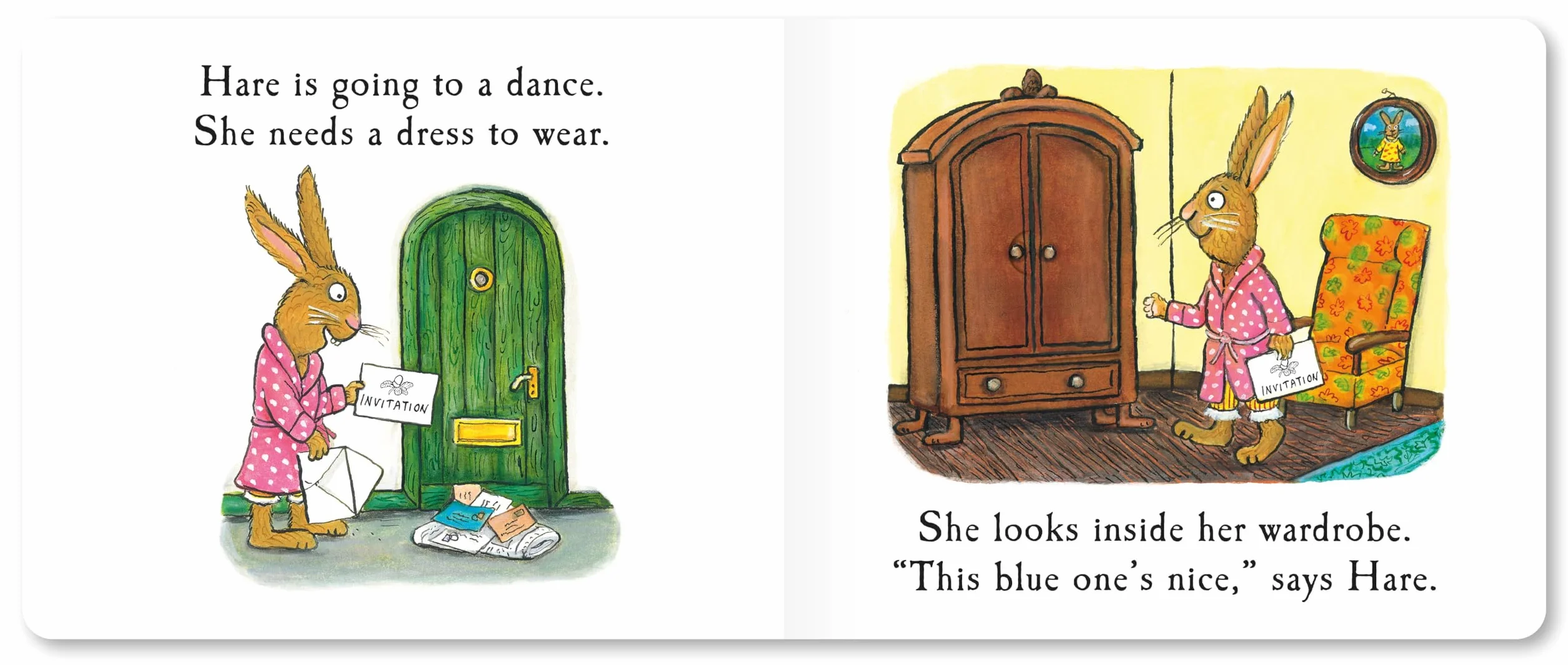 Hare's New Dress: A lift-the-flap book