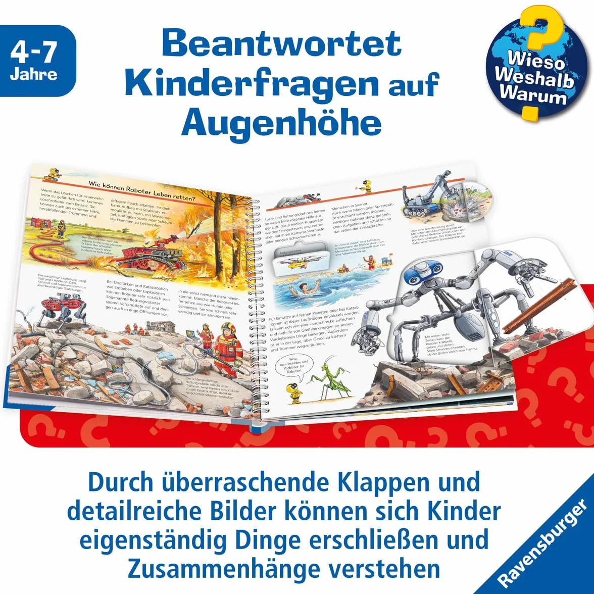 Wieso? Weshalb? Warum?, Band 47: Alles über Roboter