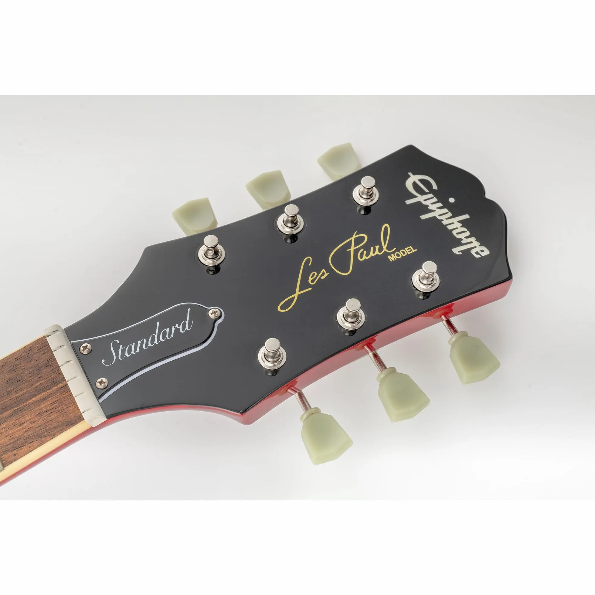 Musiclily Pro 3L3R Vintage Klucze Gitaryowe Tunery Kołki do Strojenia do Gitary Elektrycznej Akustycznej typu Les Paul SG, Nikiel Główki Keystone