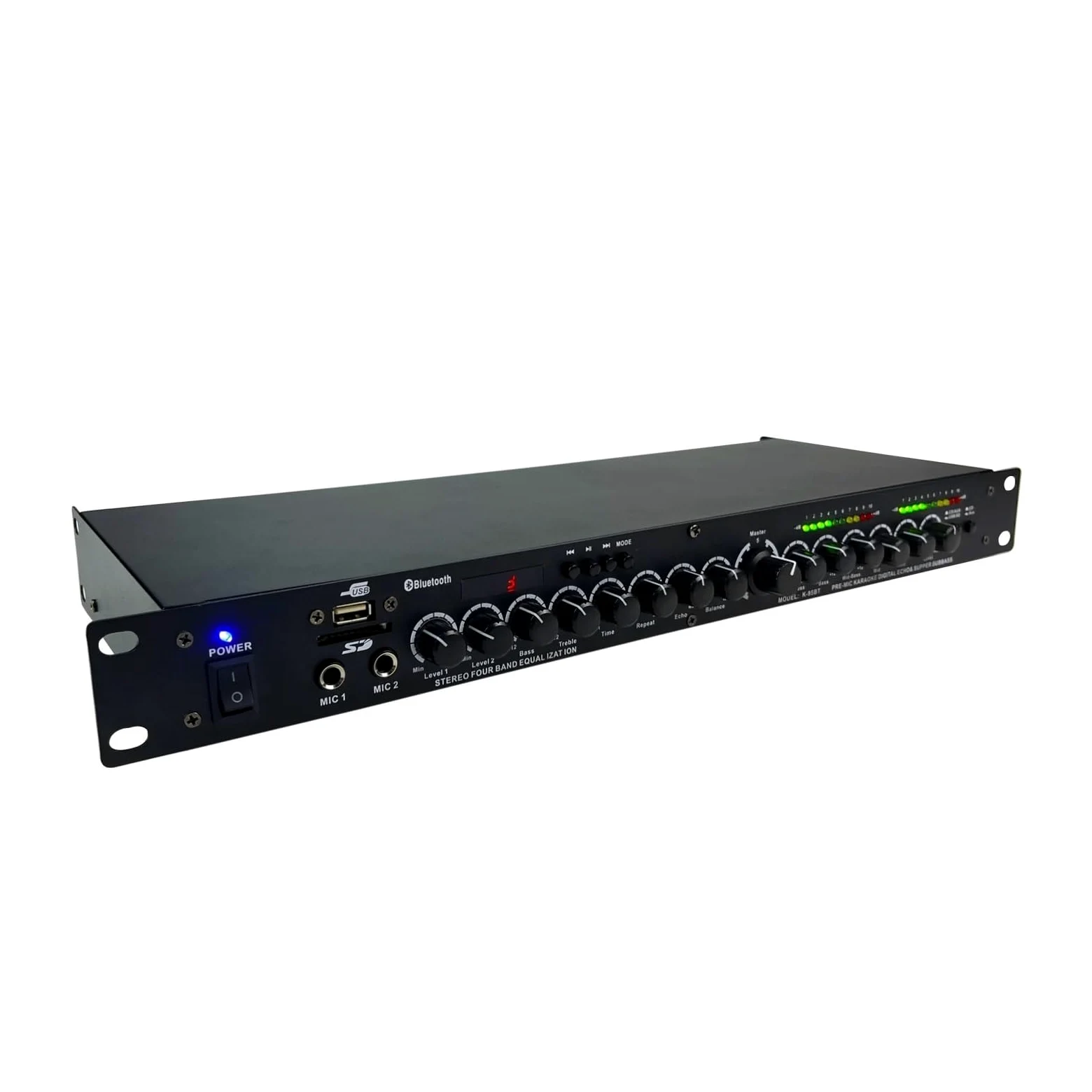 GAX-95BT Profesjonalny Przedwzmacniacz Kraoke KTV Cyfrowy Procesor Dźwięku Echo Procesor Dźwięku