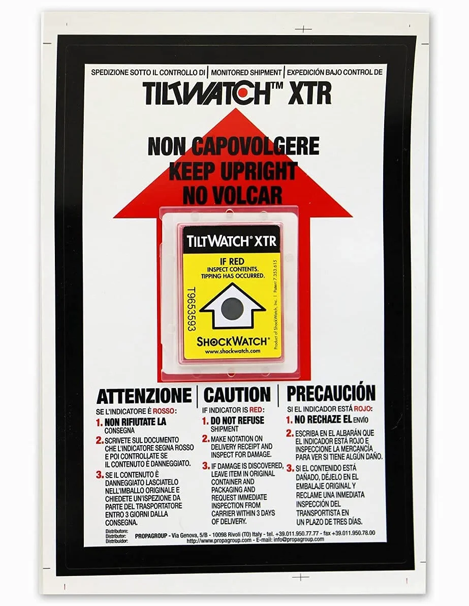 Wskaźniki najazdu Tiltwatch XTR - Opakowanie 20 sztuk