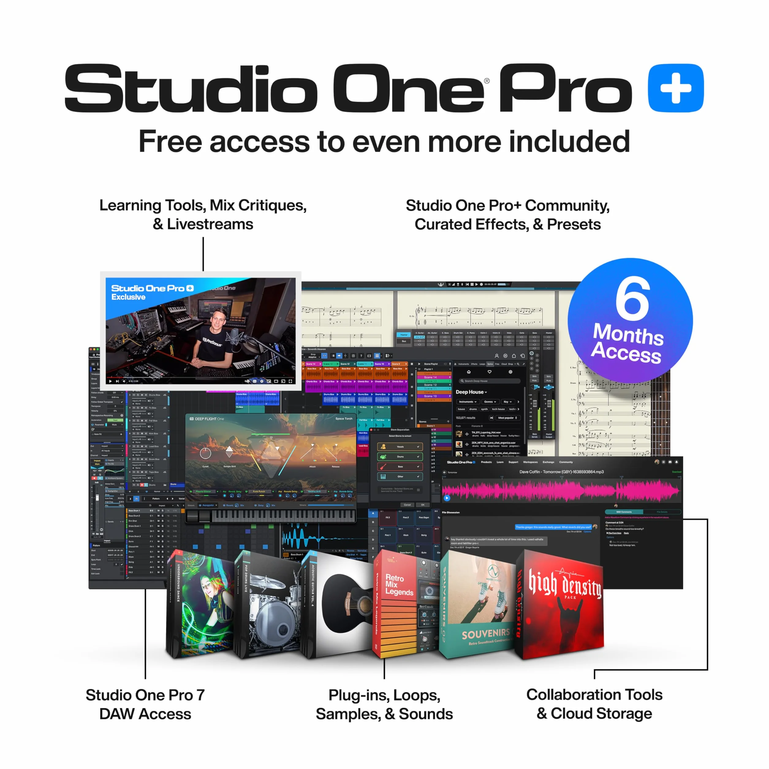 PreSonus Studio 24c Interface Audio, Czarny