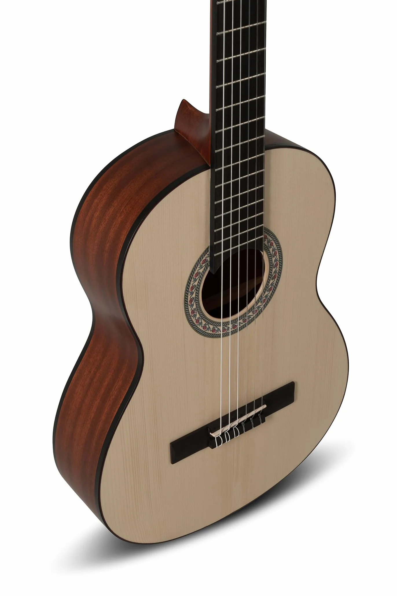 LUTHIER MANUEL RODRÍGUEZ Gitara koncertowa - Caballero by MR - Principio 3/4 - Lity świerkowy top - Tył/boki Sapelli mahoniowe - CA-PM 3/4 Świerk