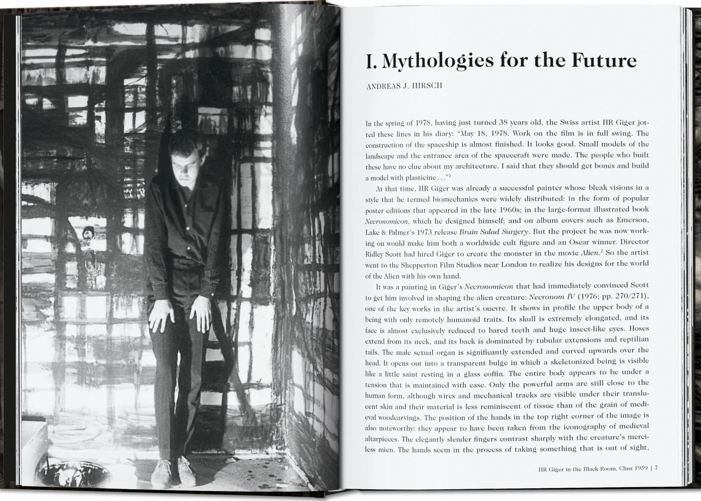 HR Giger. 40th Ed.
