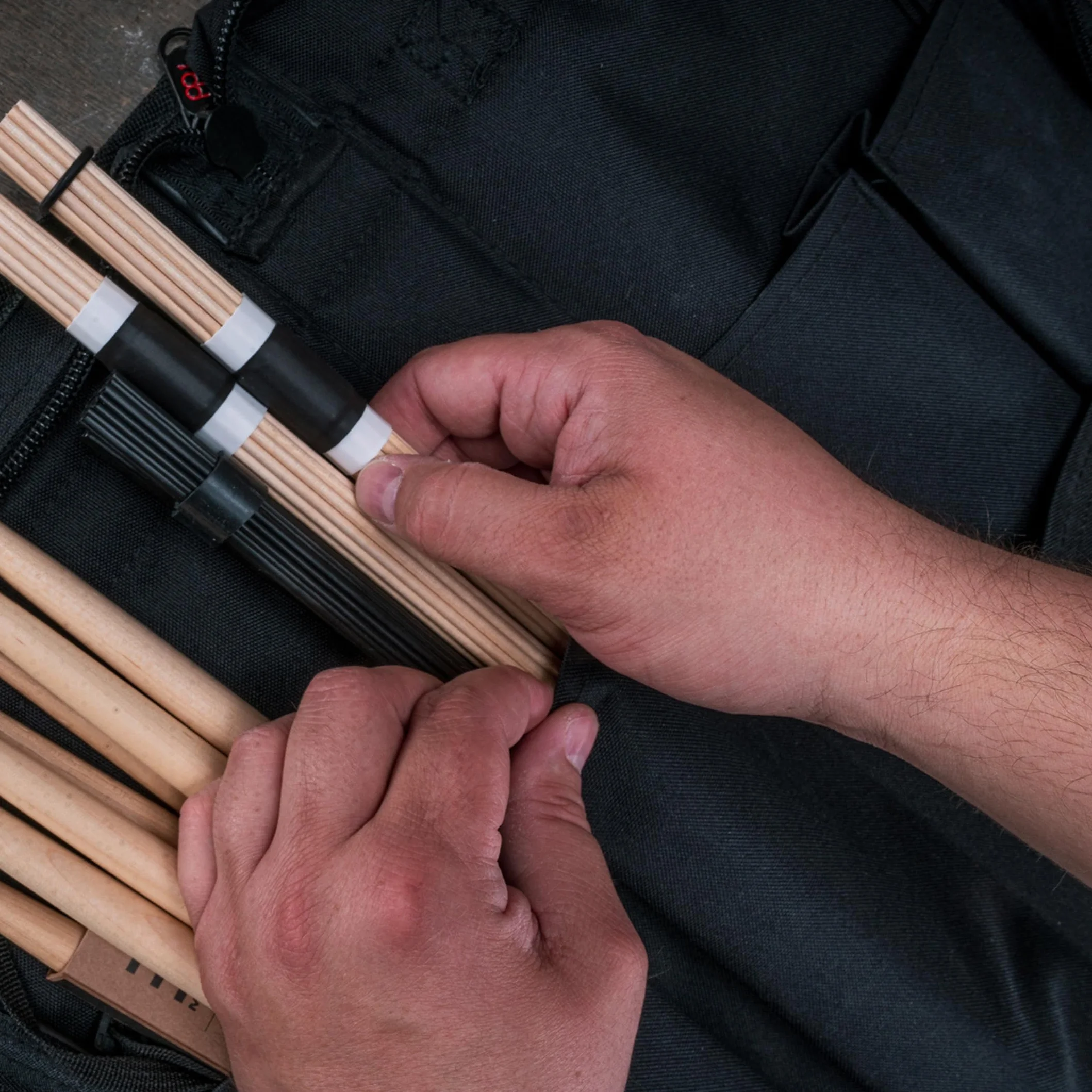 Meinl StickBag Designer MSB-1, Black - Torba na pałeczki perkusyjne