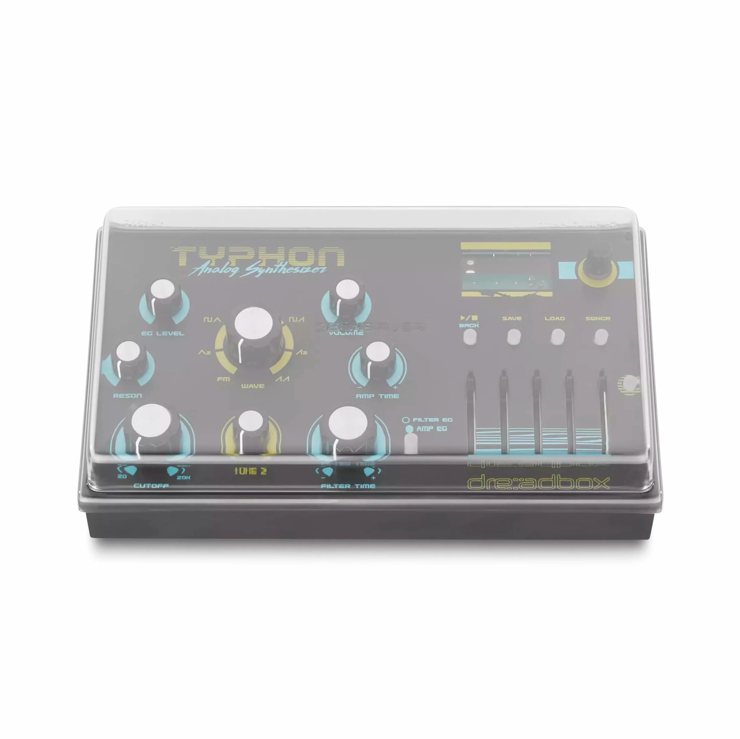 Decksaver Cover for Keyboards, Compatible with Dreadbox Typhon