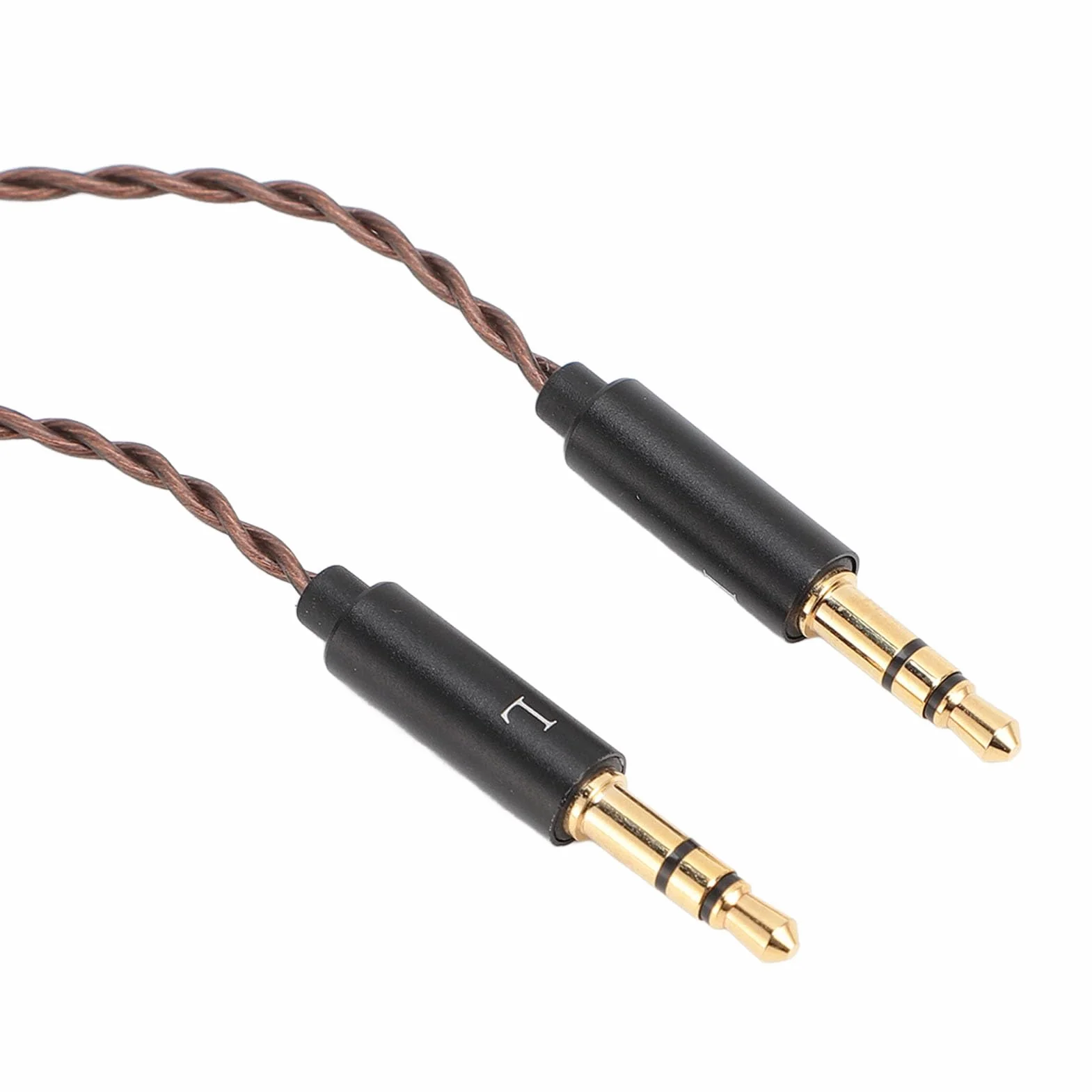 Zamienny Kabel do Aktualizacji Audio dla T1 II T5 dla MDR Z7 dla Sundara dla Arya dla Ananda, Kabel Zastępczy Słuchawek 3.5mm do Podwójnej Wtyczki 3.5mm