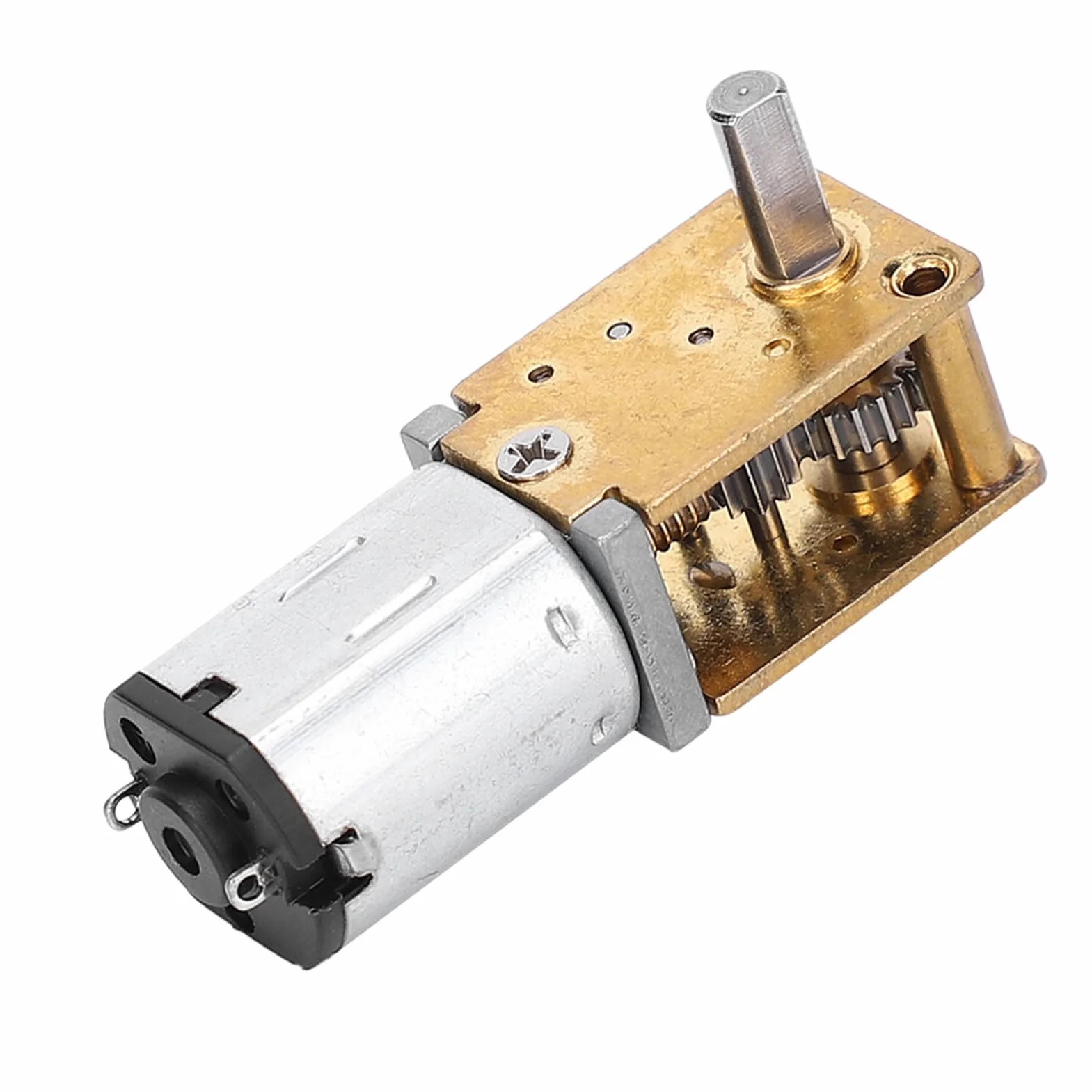 Silnik przekładniowy DC z szczotkami 6 V Mini, Mikro turbinowy silnik ślimakowy, silniki redukcyjne, urządzenia elektroniczne, części do myjek ciśnieniowych, akcesoria, 1218GEN20 (DC6V 35RPM)