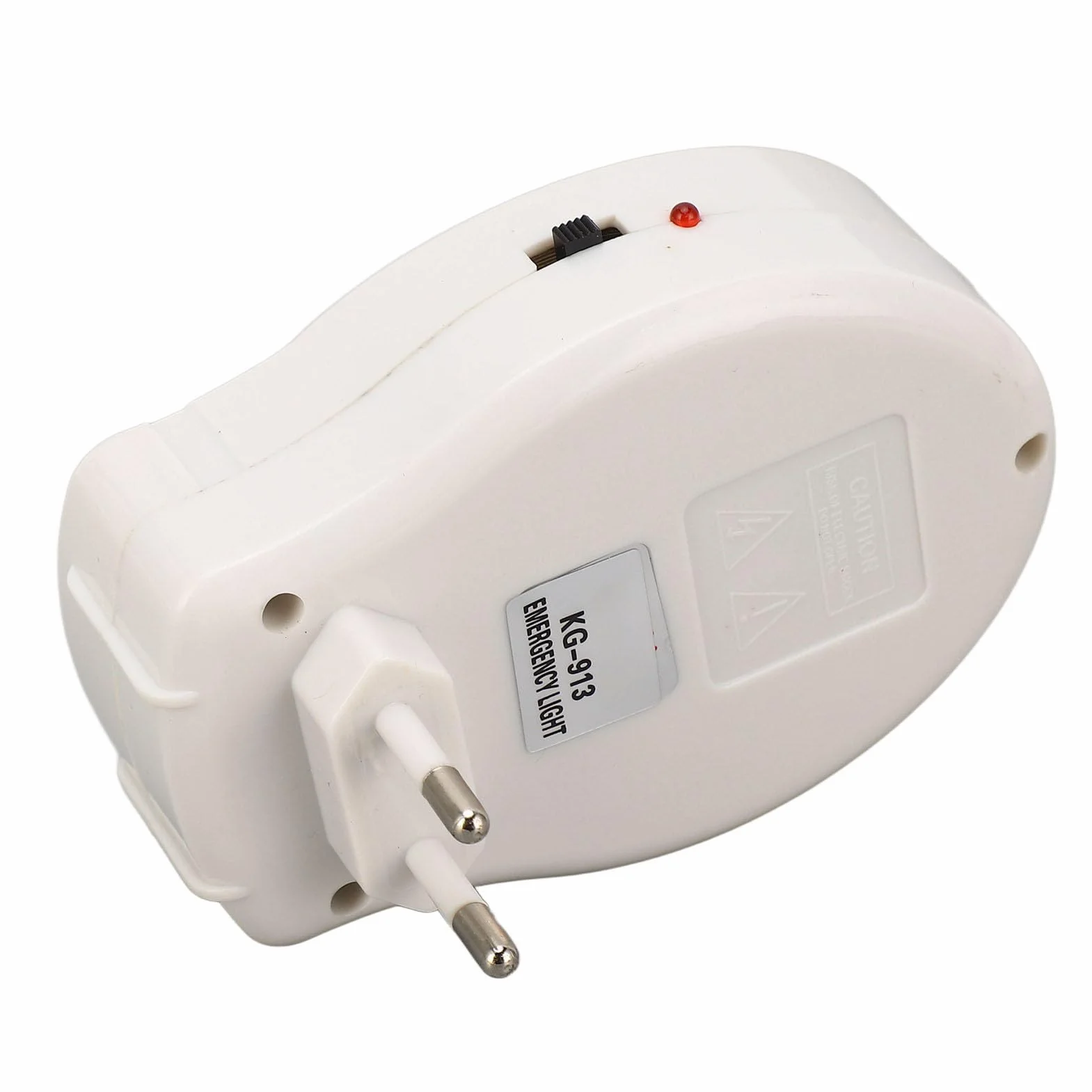 Podłącz Oświetlenie Awaryjne 2 Gang AC110-240V 2W LED Home Emergency Light (Wtyczka UE)