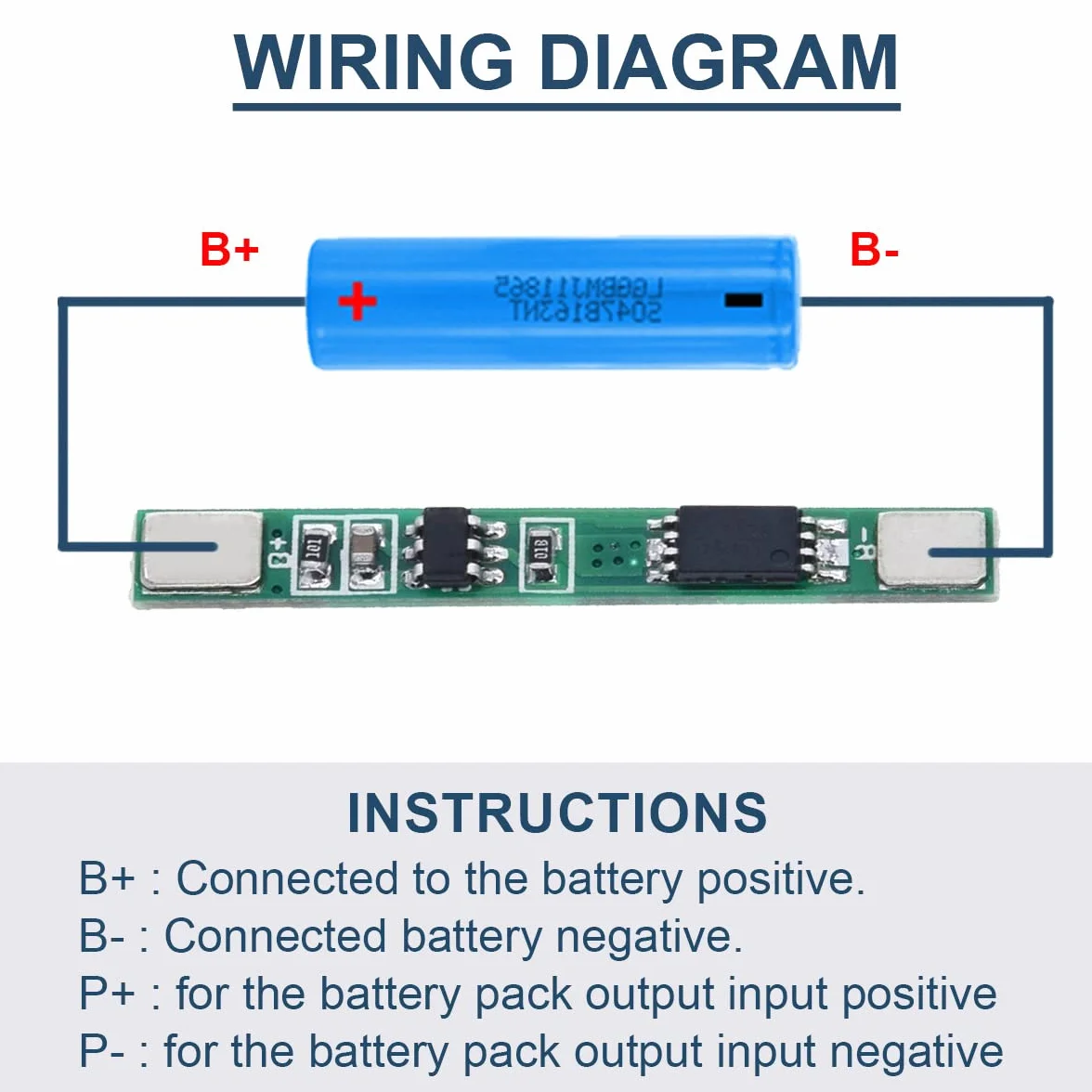 10 sztuk 1S 3,7 V 3 A bateria litowa płyta ochronna BMS PCB płytka ochronna 18650 moduł ładowania do akumulatora litowo-jonowego z paskami niklowymi