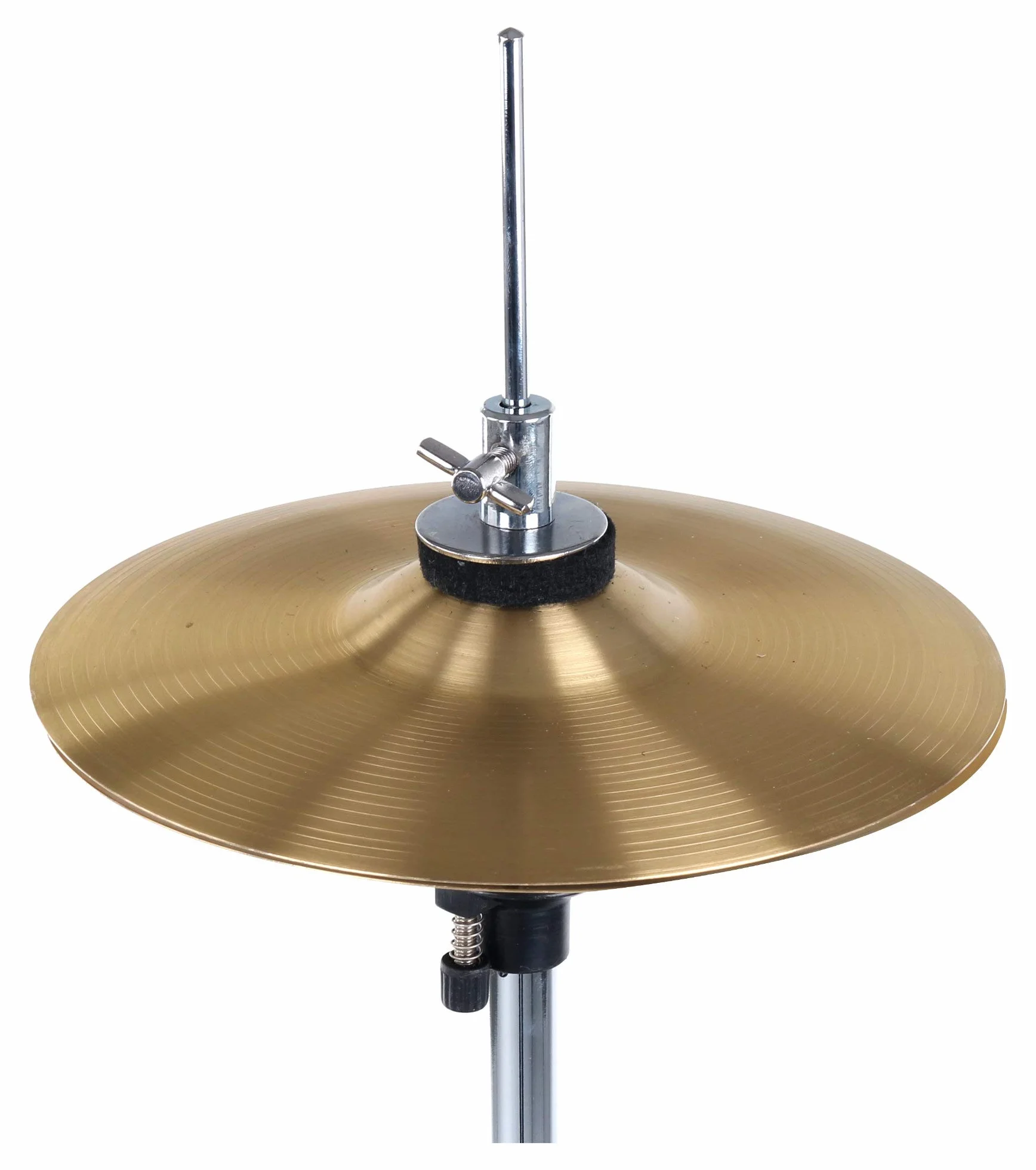 XDrum Junior HiHat wraz ze stojakiem i umywalką (8" Cymbal umywalka z mosiądzu, maszyna HiHat dla dzieci, składana)
