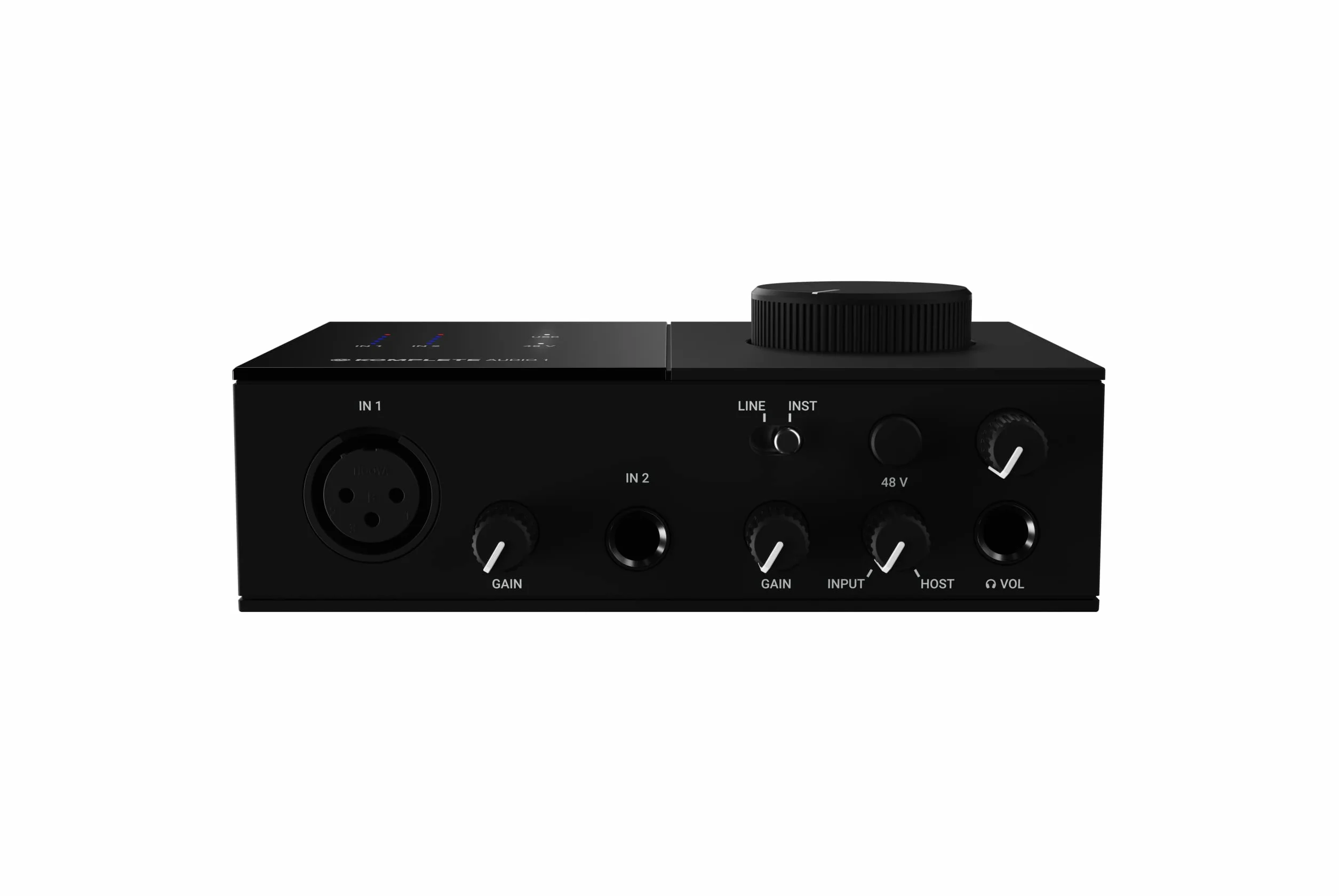 Native Instruments Komplete Audio 1 Interfejs Audio, Czarny, 2 Wejścia
