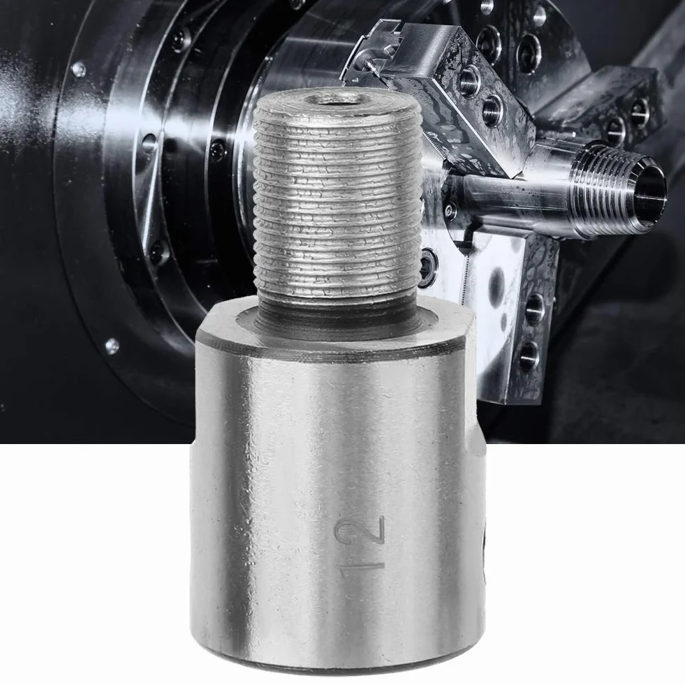 Edelstahl Chuck Pleuel für K01-50/63 K02-50/63 Drehfutter M14 * 1 Mini Drehmaschine Maschinenteile(12mm)
