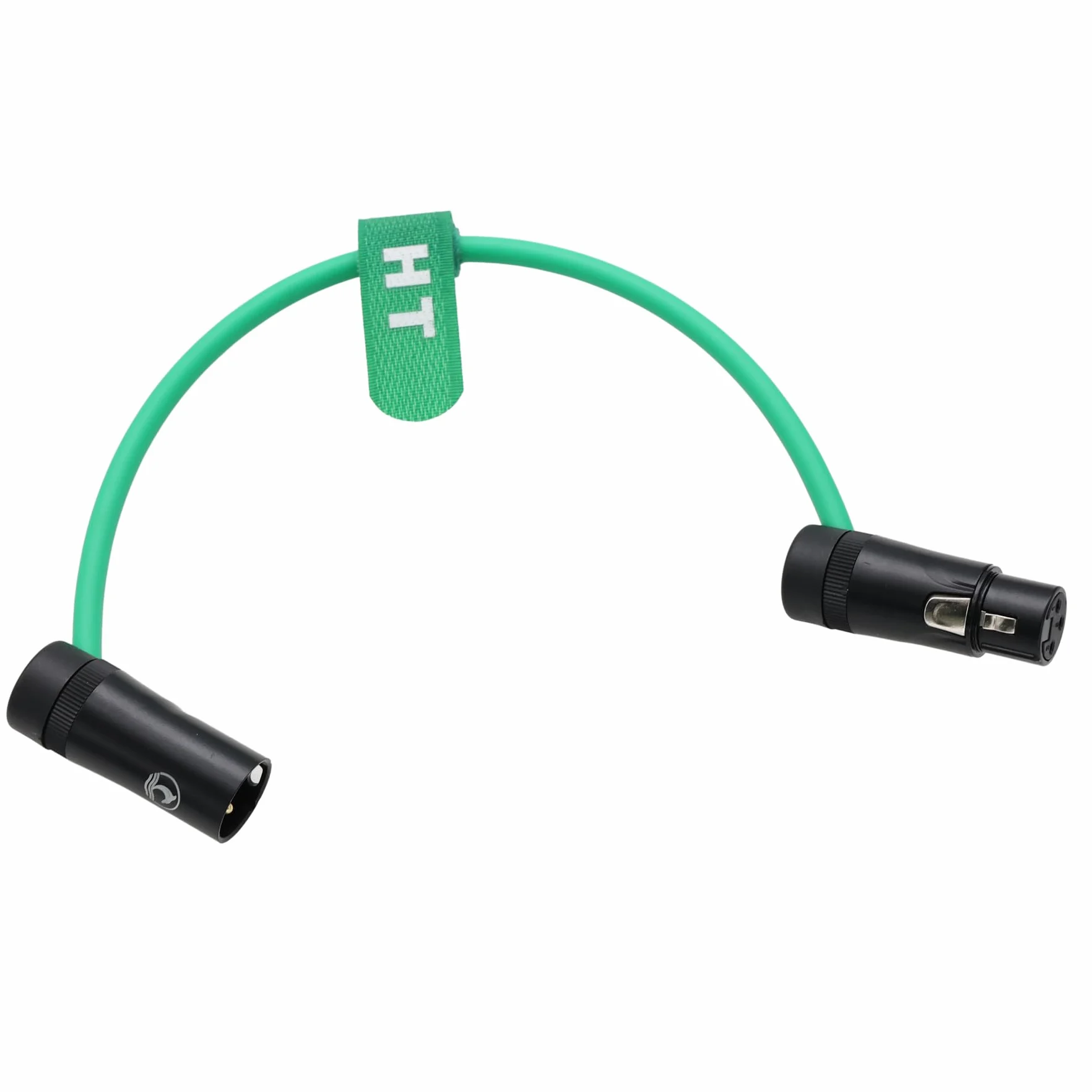 HangTon Kabel audio do rejestratora, mikserów, mikrofonów, głośników urządzeń dźwiękowych Mixpre 10 II Zoom F8n Zaxcom Sony Canon Camera, wtyczka XLR 3-pinowa na gniazdo, niskoprofilowy prostokątny