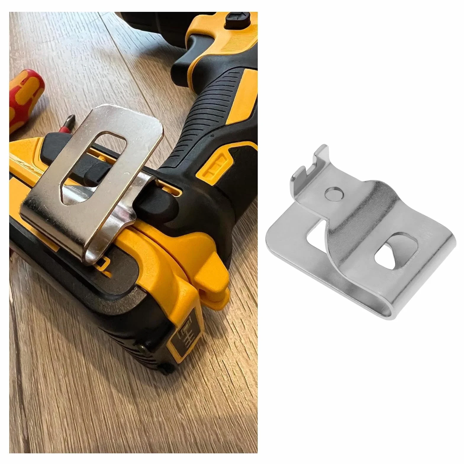 Zacisk na pasek N169778 i magnetyczny uchwyt bitowy N095778 kompatybilny z DeWALT DCD796 DCF887 DCD996 DCD780 DCD785 DCD720 DCD732 DCD735 DCD980 DCD985 DCD980 DCD9L2