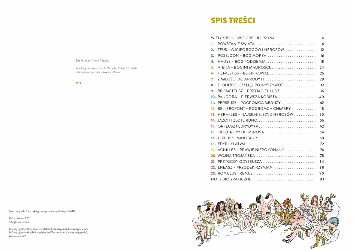 MITOLOGIA GREKÓW I RZYMIAN W KOMIKSIE