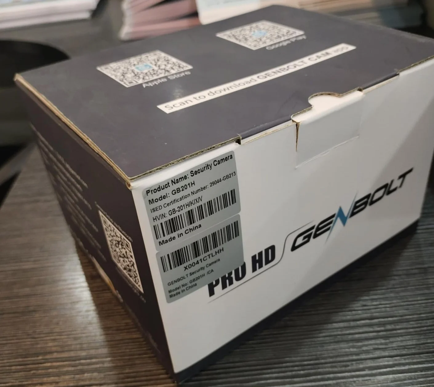GENBOLT PTZ Kamera Zewnętrzna WiFi 2.4&5GHz, CCTV Monitoringu PoE Kamera IP Zewnętrzna z Kolorowe widzenie nocne, Wykrywanie Humanoidów, Automatyczne śledzenie [Podwójny Ekran]