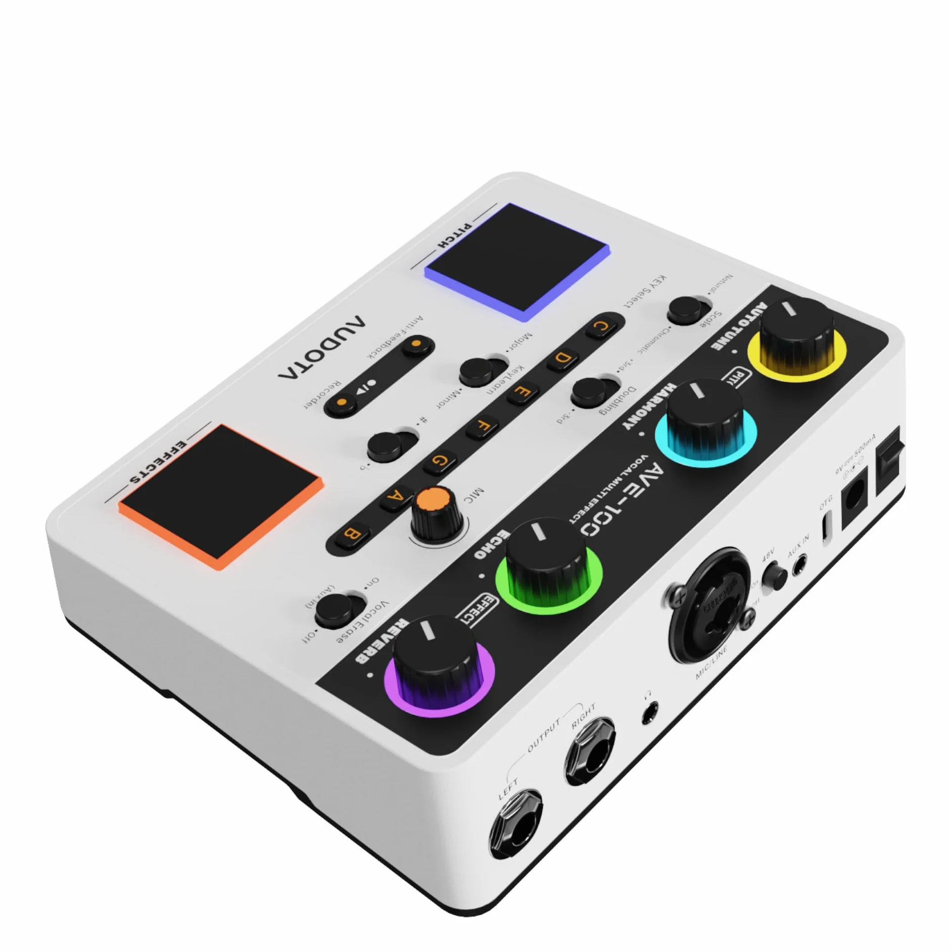 AVE-100 Multi Vocal Effects - korekcja tonacji, harmonia, pogłos i echo