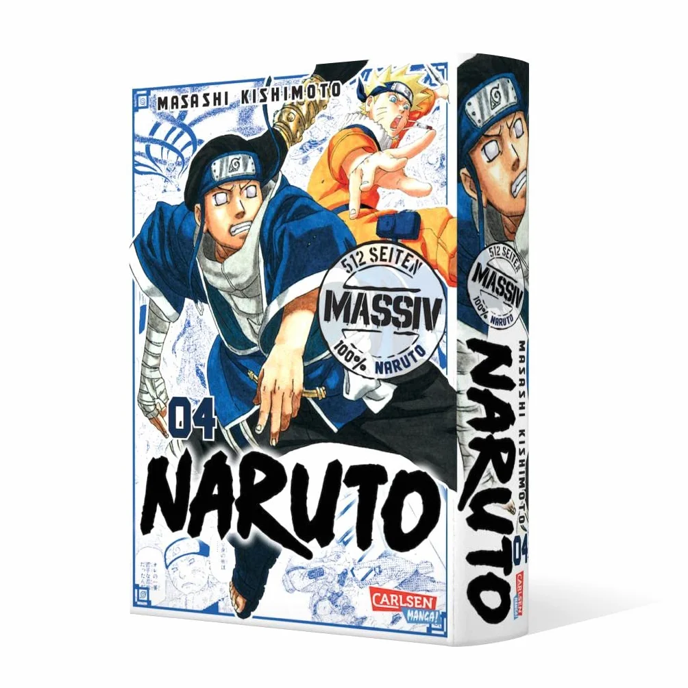 NARUTO Massiv 4: Die Originalserie als umfangreiche Sammelbandausgabe!