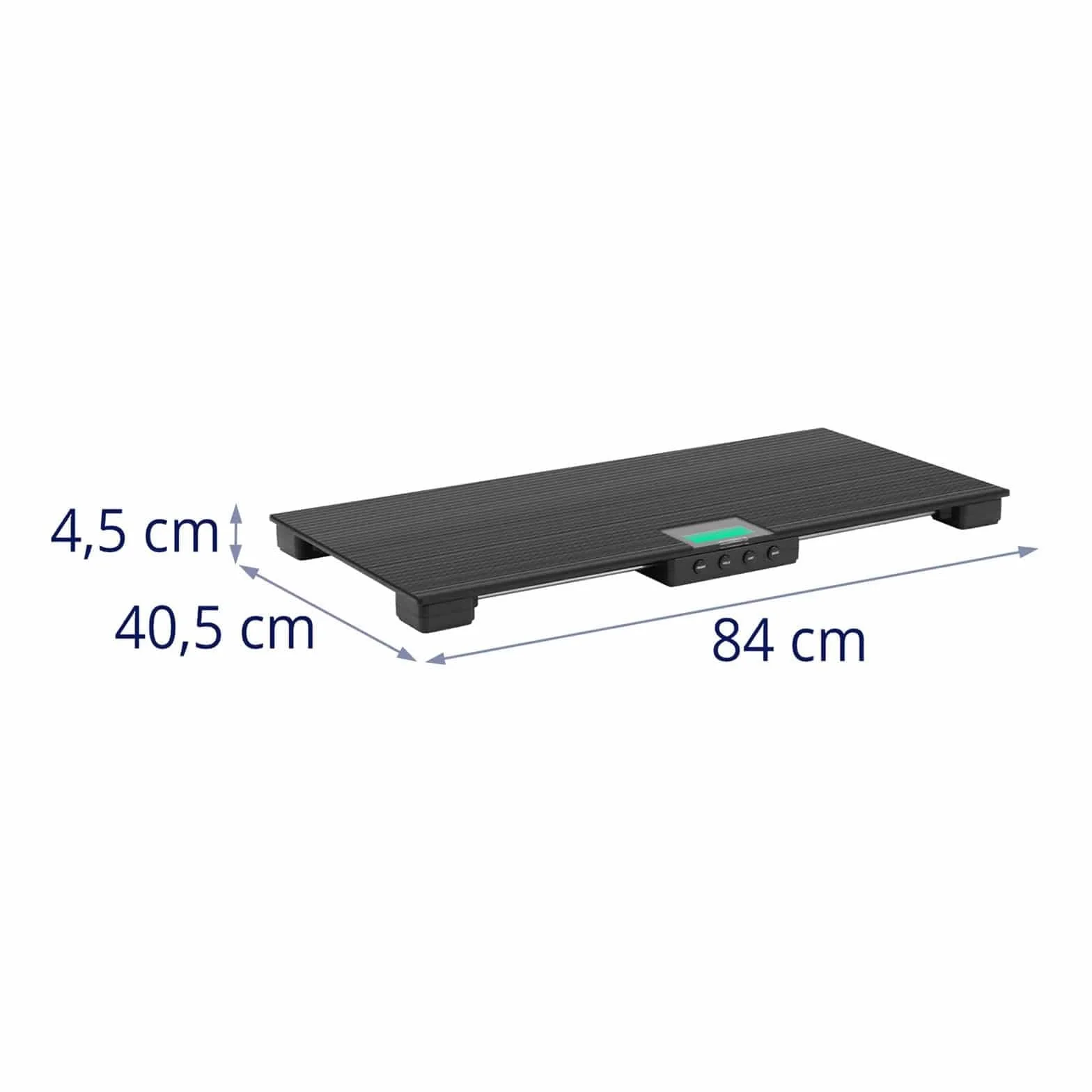 Steinberg Systems SBS-PS-1500 Waga Weterynaryjna, 150 kg/50 g, Mata Antypoślizgowa LCD, Podłogowa Zwierzęca