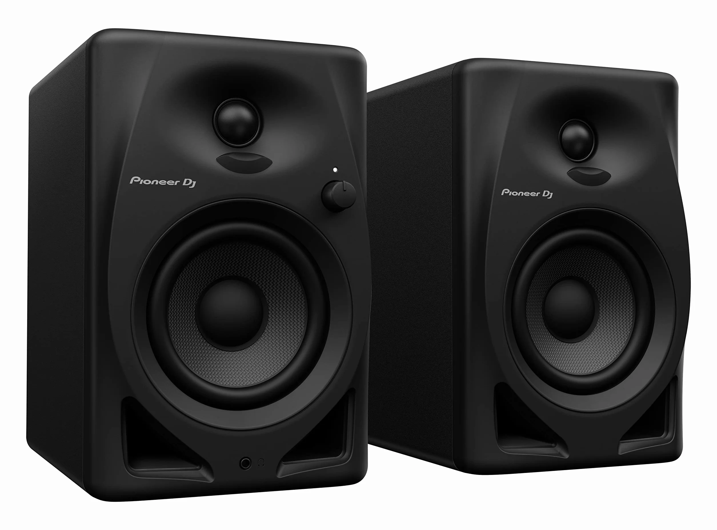 Pioneer DJ DM-40D przewodowy system monitorowania, 4-calowy głośnik, czarny