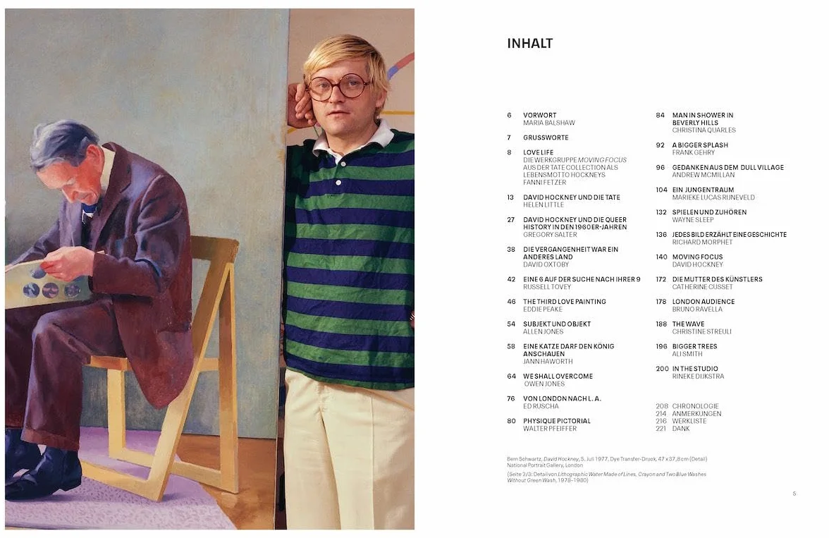 David Hockney Moving Focus (German edition) /allemand