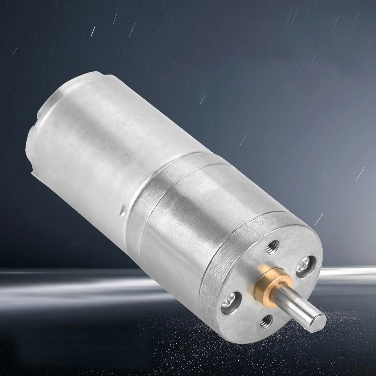 Silnik elektryczny niskoobrotowy z przekładnią 25mm DC 12V 30 obr/min metalowy do elektronicznych zamków i zabawek samochodowych dziecięcych