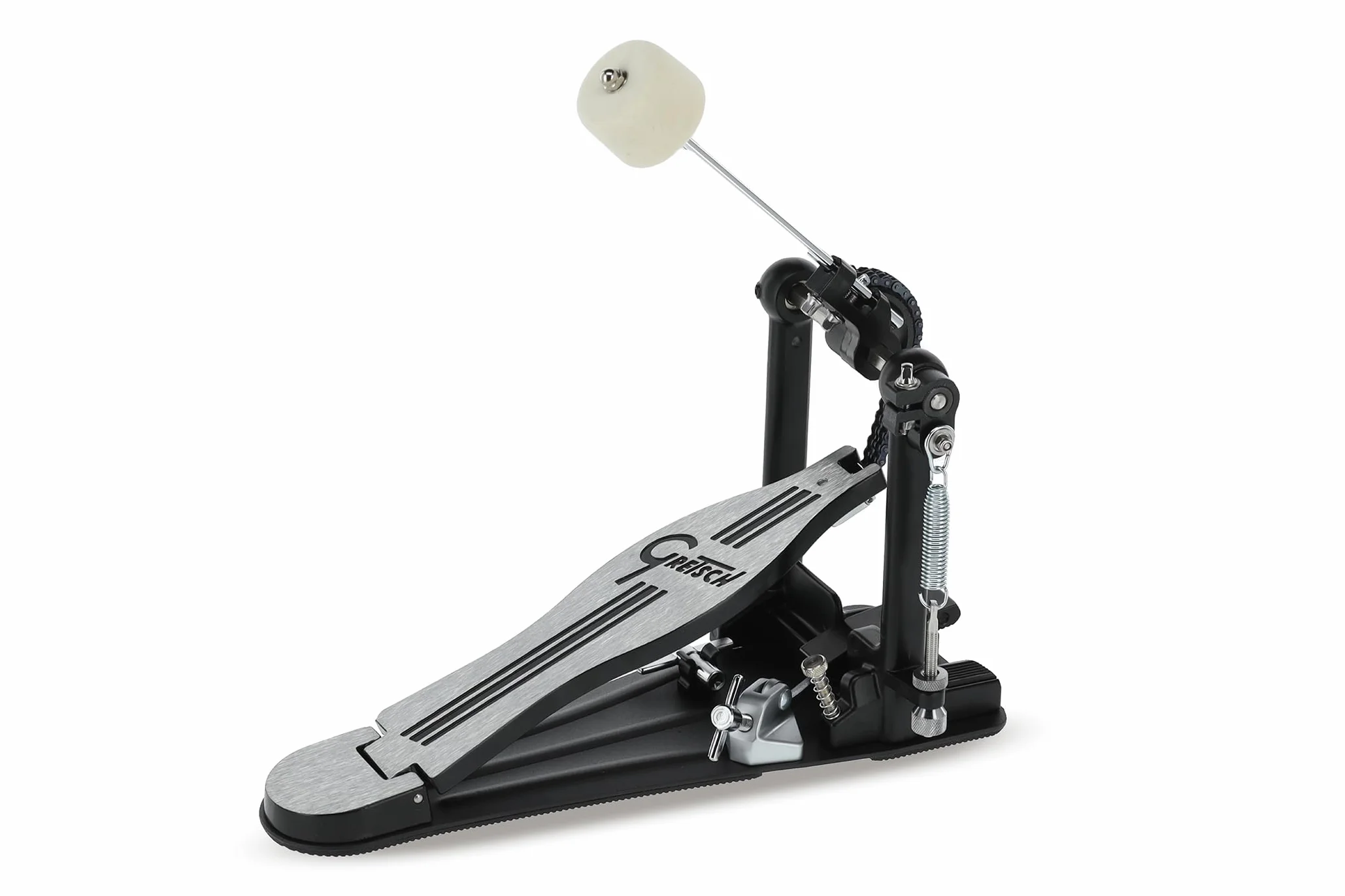 Gretsch Sprzęt G5 Series Pojedynczy pedał GR-G5BP podwójny łańcuch z lekką aluminiową krzywką