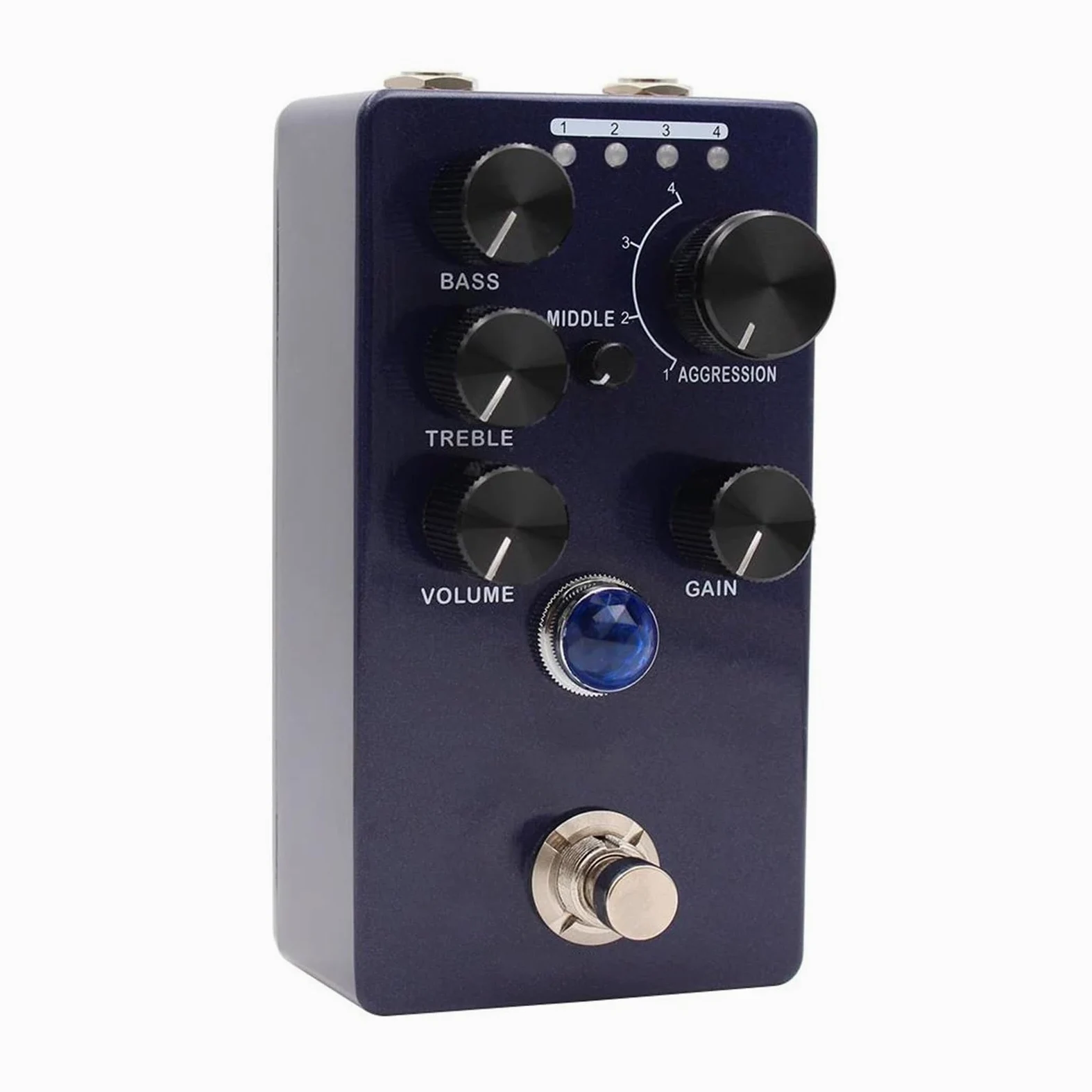 Efekty Gitarowe Pedał Overdrive/distortion Dla Gitary I Basu Z Prawdziwym Bypassem