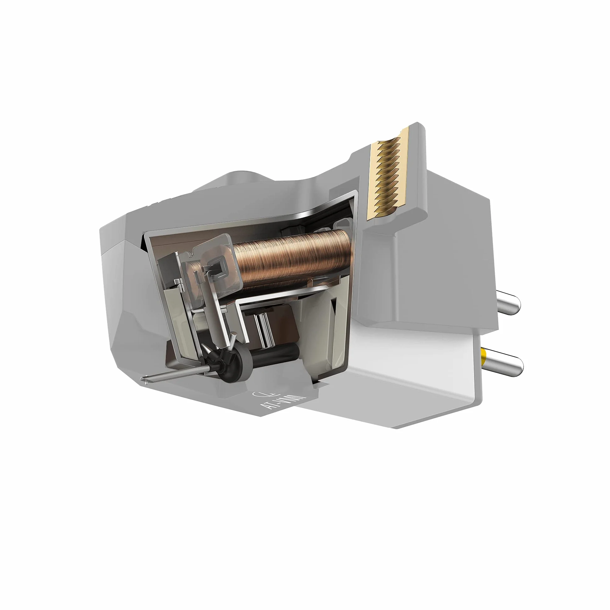 Audio-Technica AT-VM95E/H osłona/podwójny ruchomy wkład magnesowy (czarny/zielony)