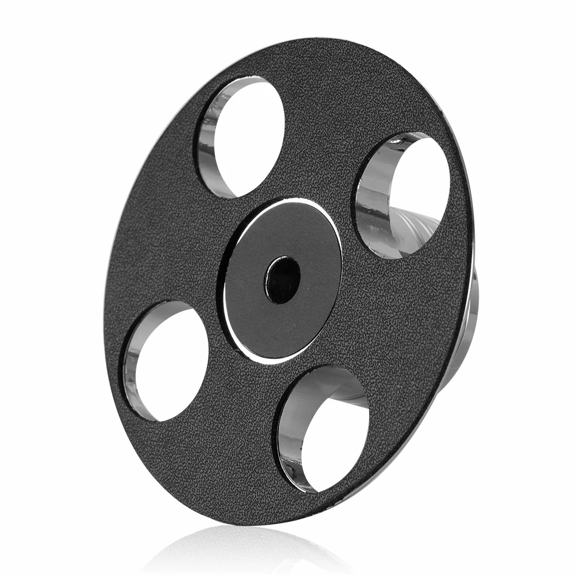Nobsound STB-01 Obciążnik do płyt gramofonowych LP winylowych, metalowy stabilizator płyty, obciążnik gramofonowy dla gramofonów (srebrny)