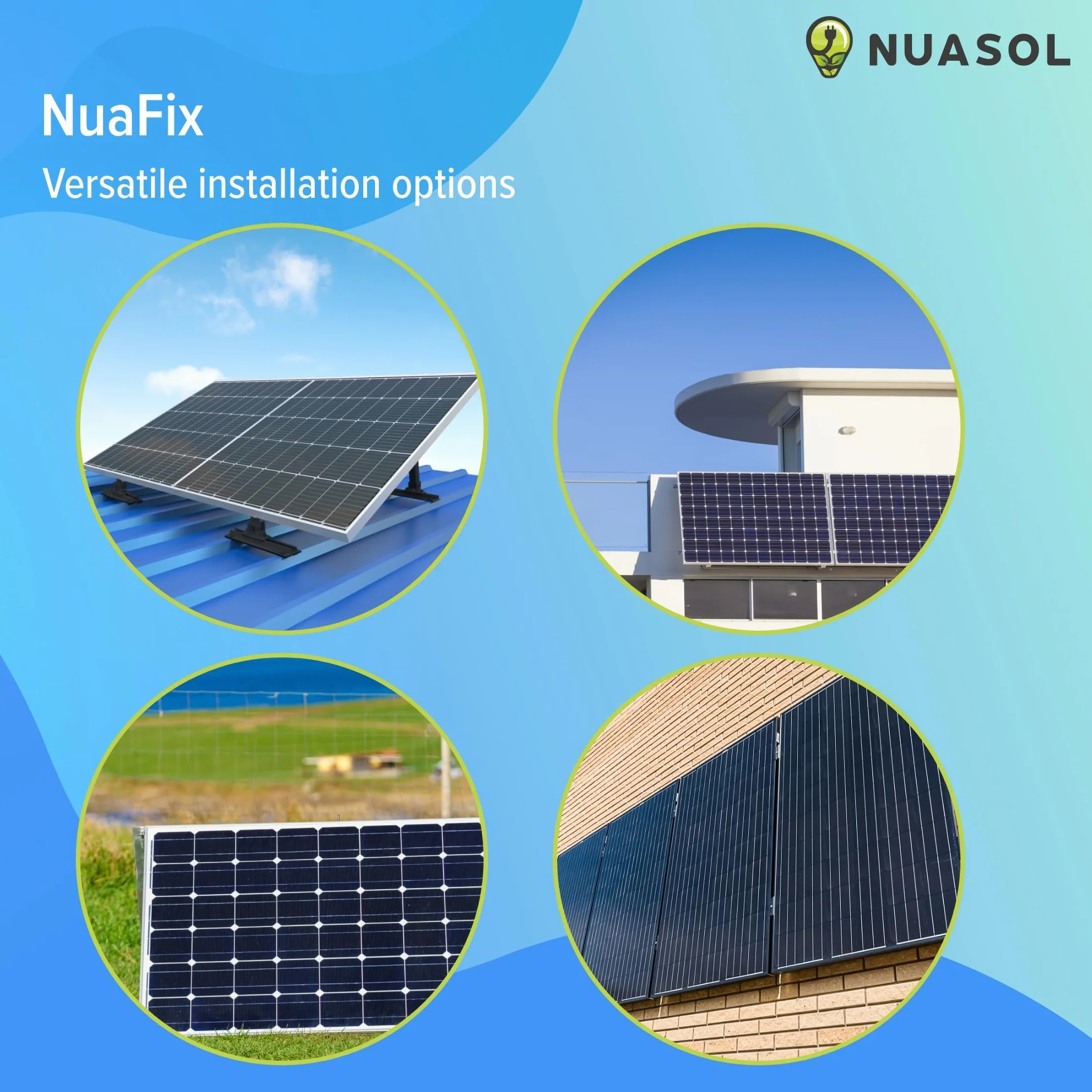Uchwyt do panelu słonecznego, wspornik do 118 cm, płaski dach PV, moduł solarny | regulowany 0-90° | zestaw | aluminium | materiał montażowy, srebrny