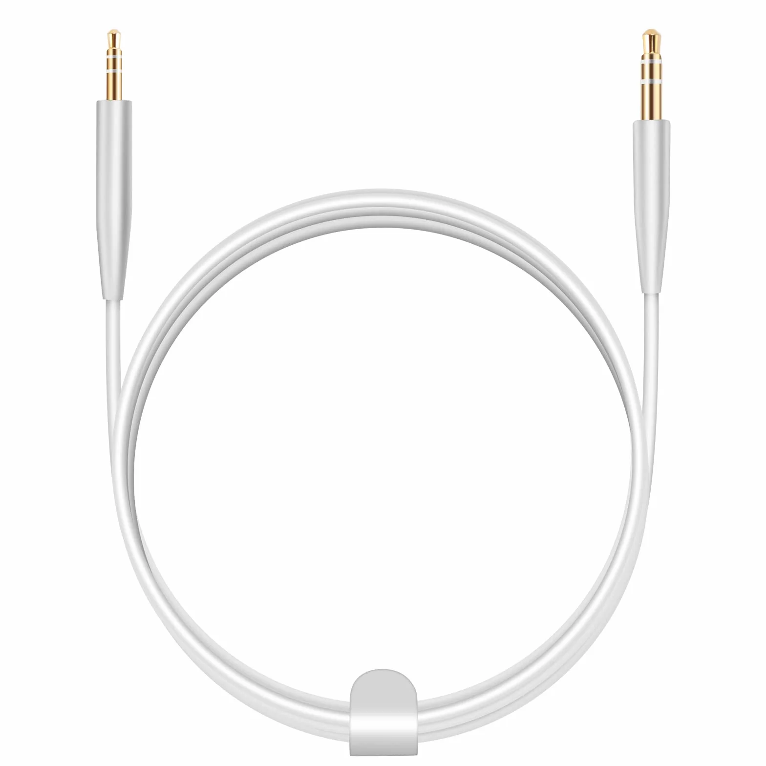 kabel przedłużający słuchawki kompatybilny z Bose QC45 QC35 QC25 700 OE2 JBL T500BT T450BT AKG Y40 Y50 Y45 słuchawki, 2,5mm do 3,5mm wymienny audio, biały