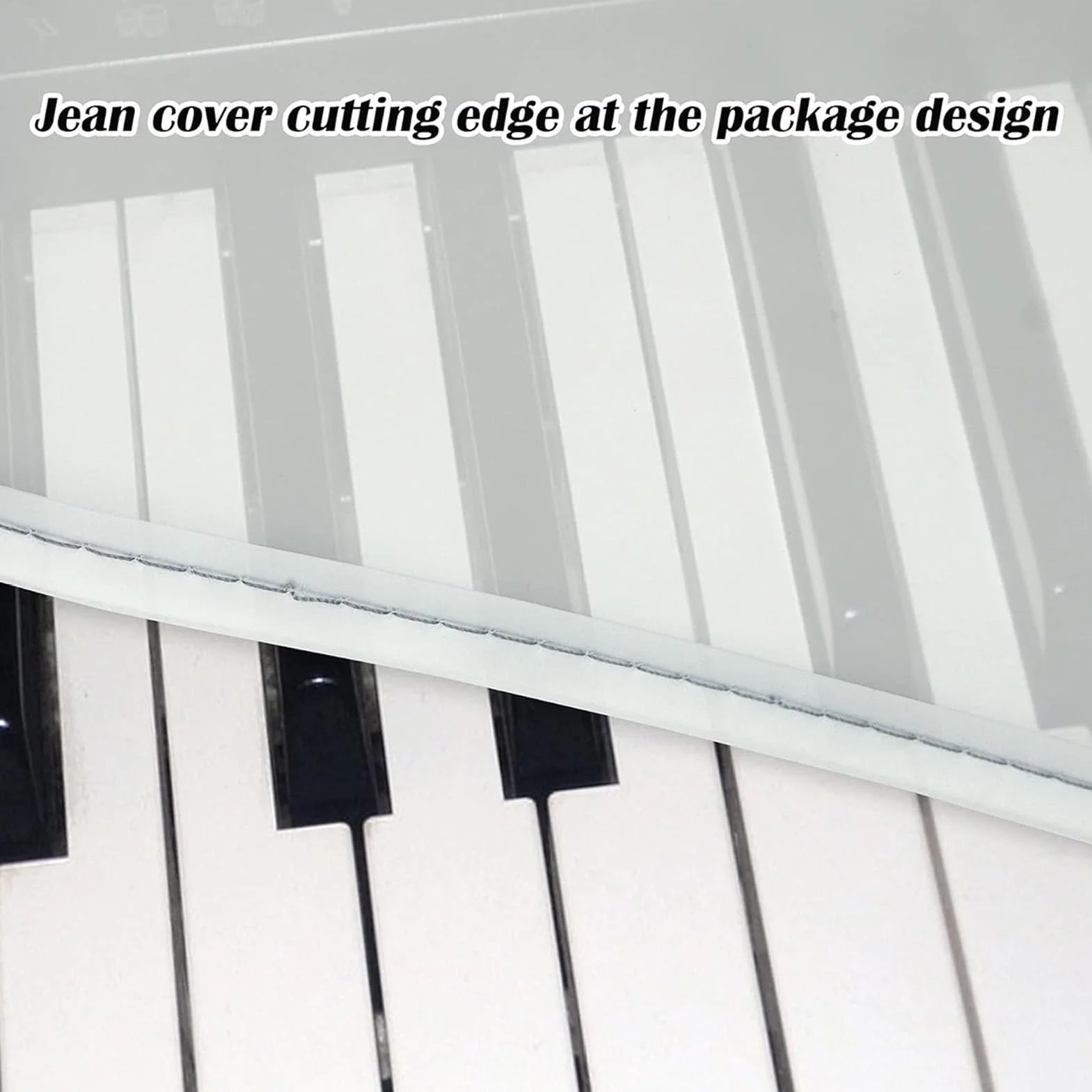 Piano Covers,Przezroczysta Pokrywa Na Keyboard | Wodoodporny Składany Ochraniacz Przeciw Brudowi Do Domu Zajęć Muzycznych Dla Muzyka Ucznia Nauczyciela 88/61/76 Klawiszy
