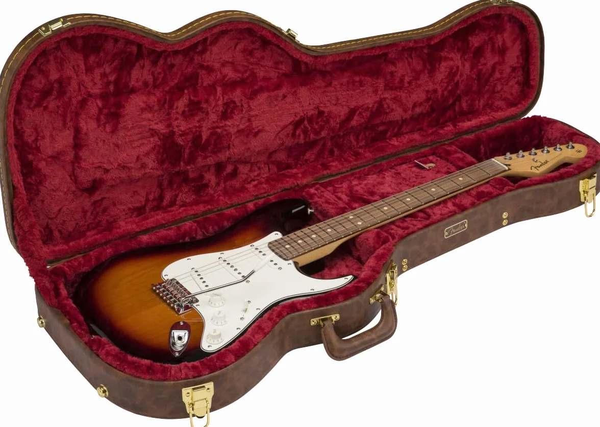 Fender Stratocaster/Telecaster Pudel etui brązowe