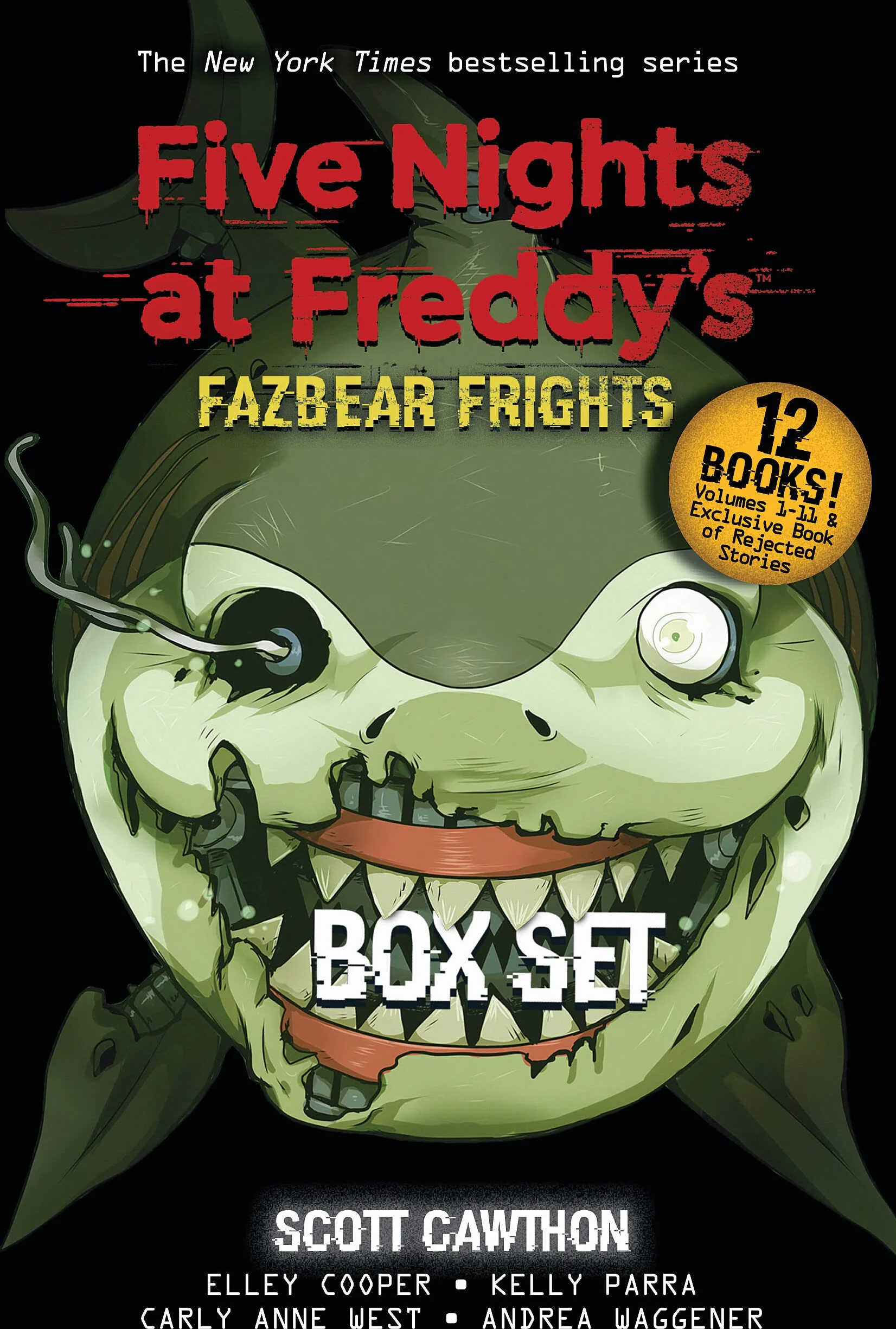 Fazbear Frights Box Set: An Afk Book: 1-11: 12 Books! Volume 1-12 & Exclusive Book of Rejected Stories