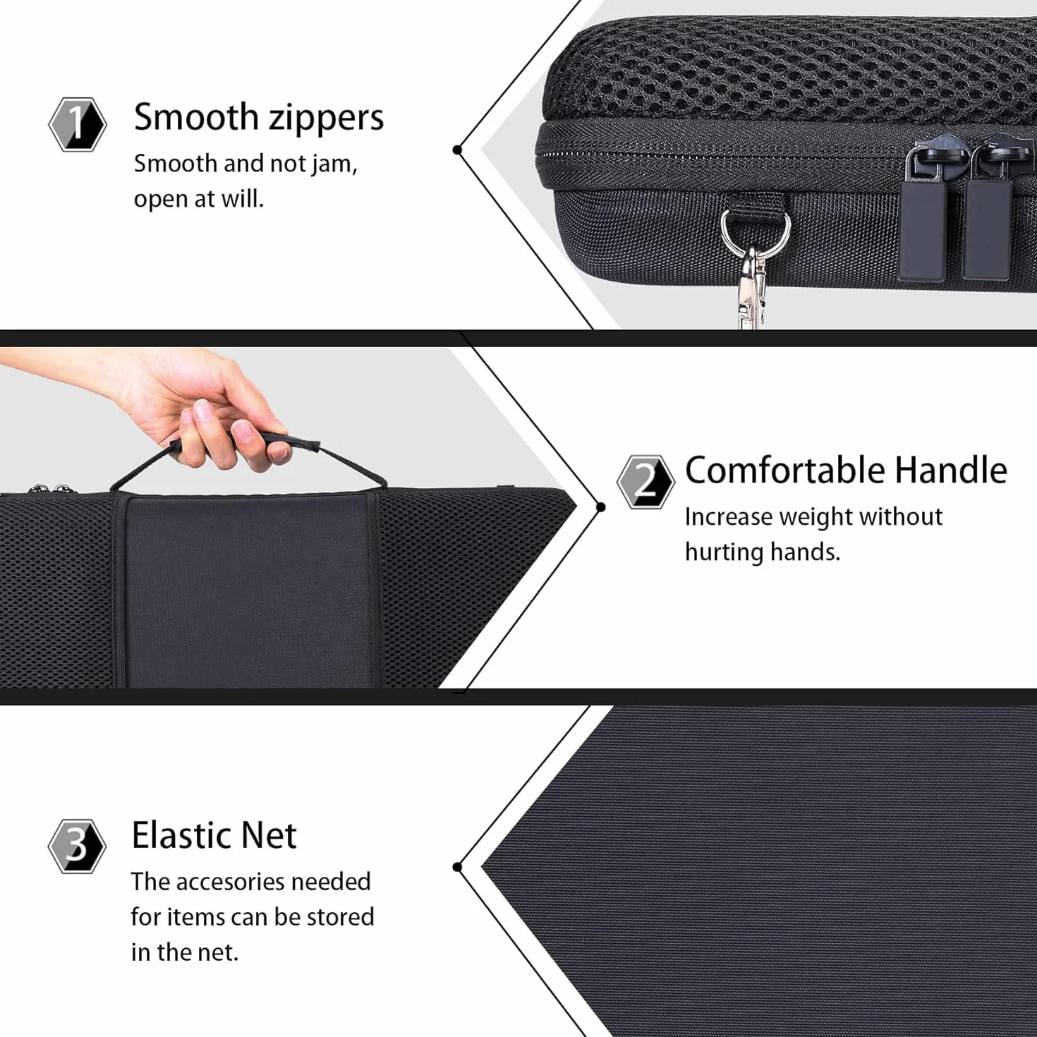 co2CREA Twarde etui podróżne, ochronne etui do AKAI Professional MPK Mini Plus, 37 przycisków, USB MIDI Keyboard Controller (tylko etui, nie zawiera wyposażenia)