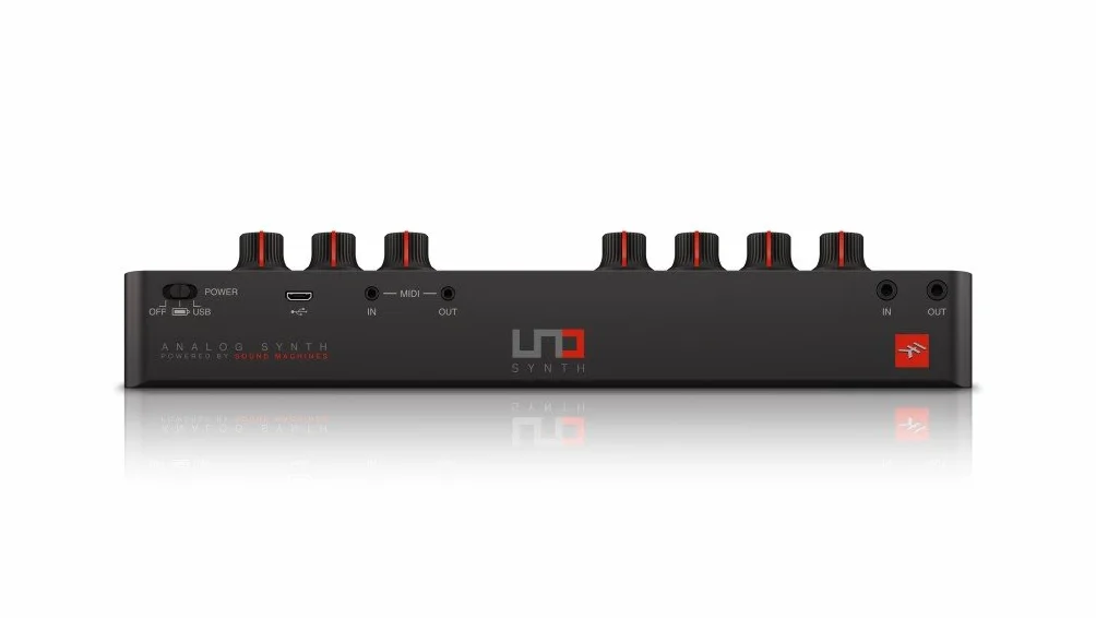 IK Multimedia IP-UNO-SYNTH-IN Analogowy Syntezator, Czarny