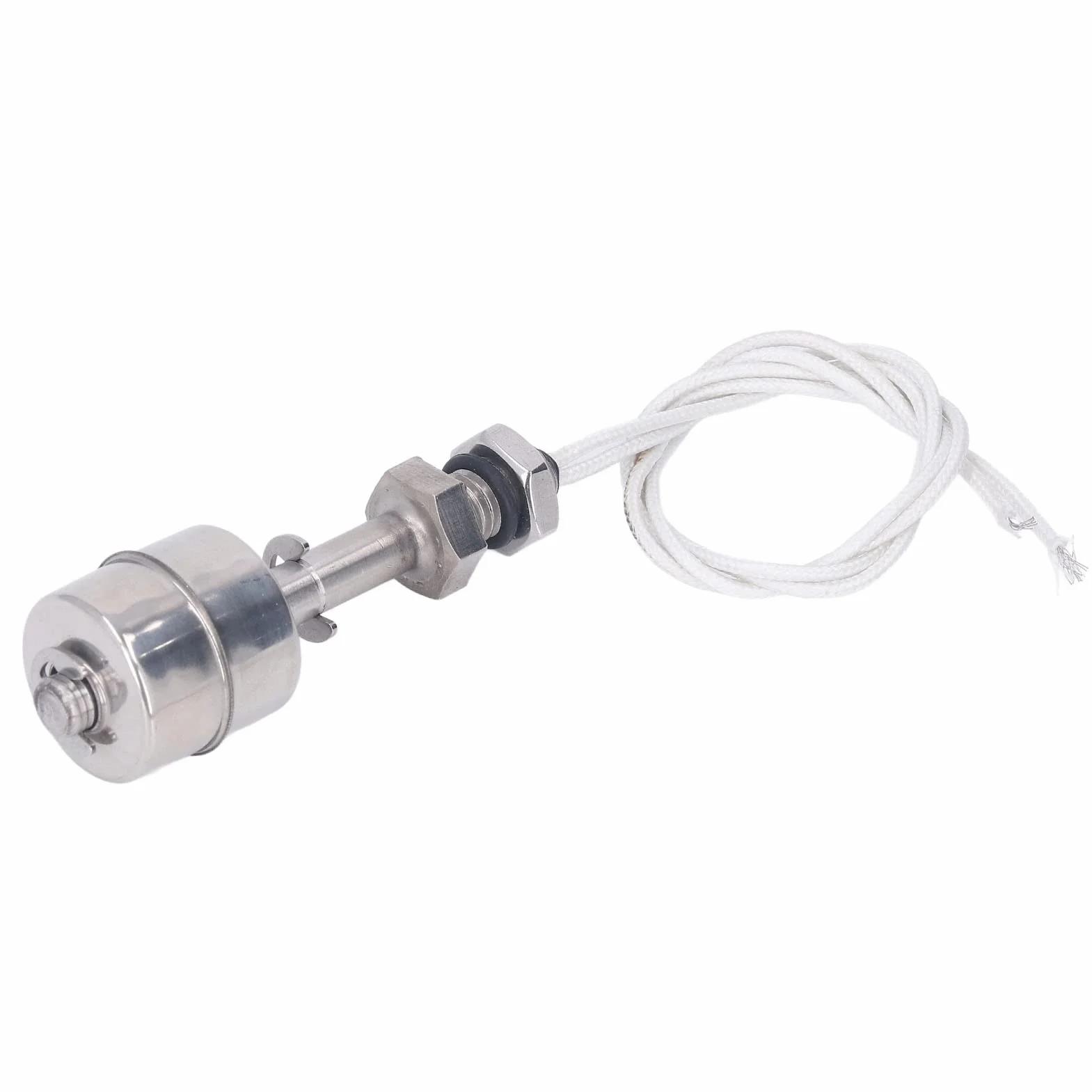 Przełącznik Pływakowy Poziom Cieczy Stal Nierdzewna 10mm Skok 220V dla Wody Oleju Odporny na Wysokie Ciśnienie Temperaturę