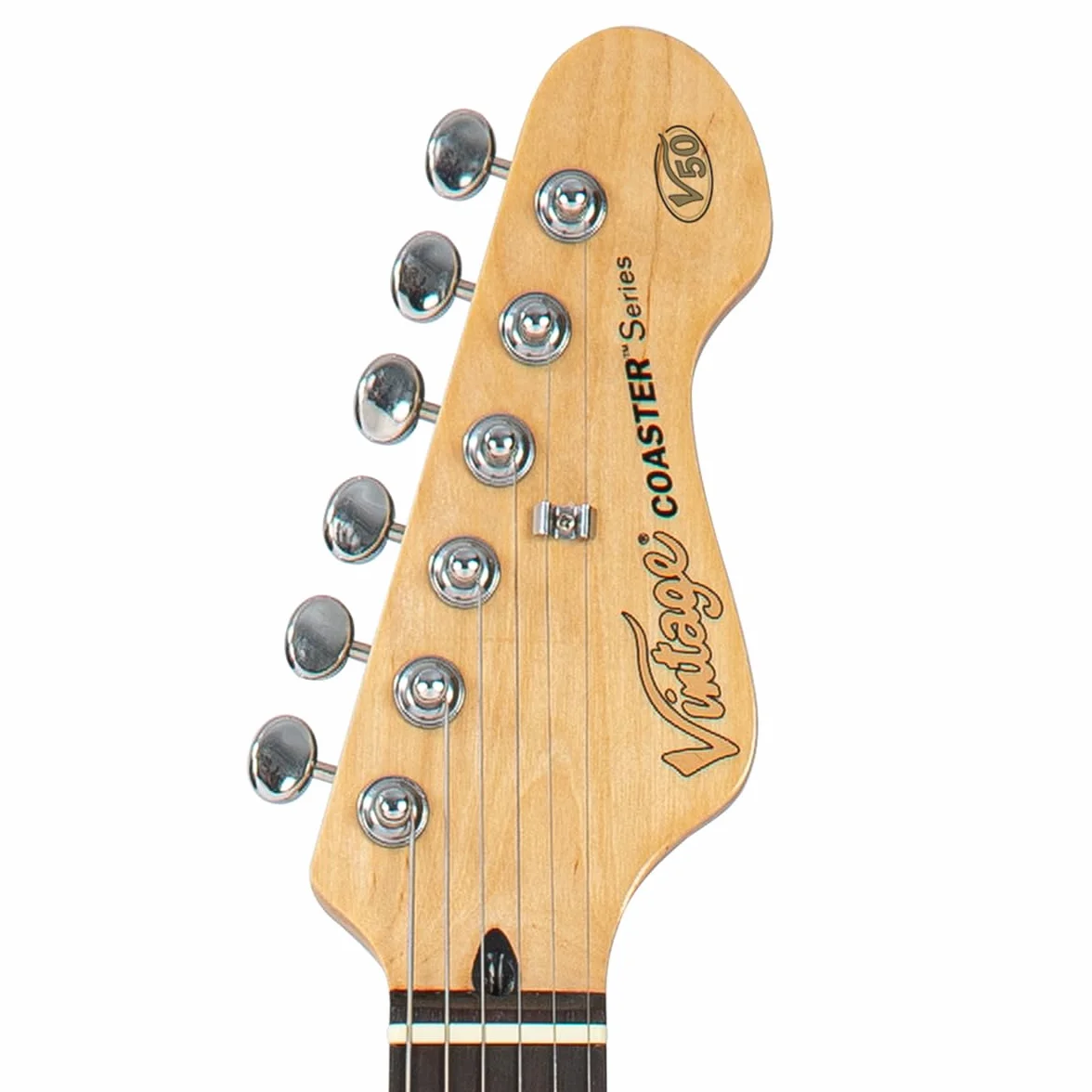 VINTAGE V50 COASTER SERIES GITARA ELEKTRYCZNA - CZARNA BŁYSZCZĄCA
