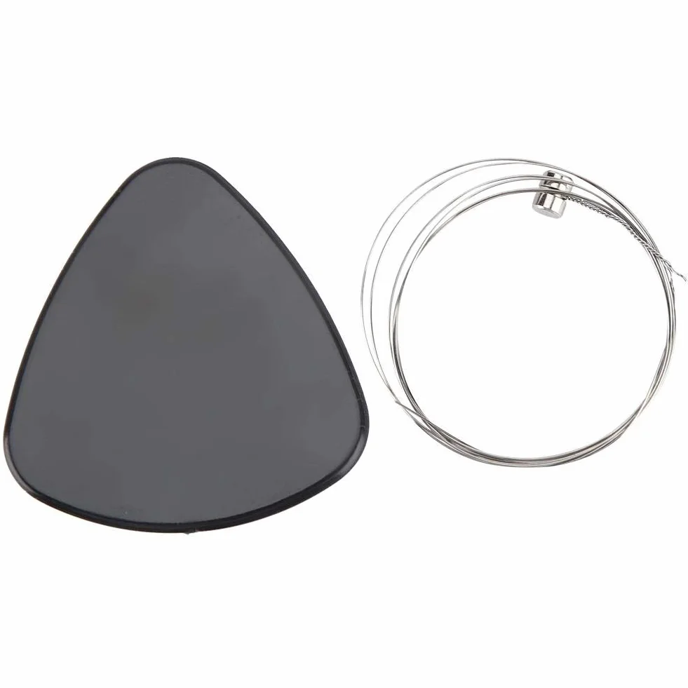 Akustyczna gitara koncertowa 4/4 dla początkujących, 54 cm, struny nylonowe, czarna