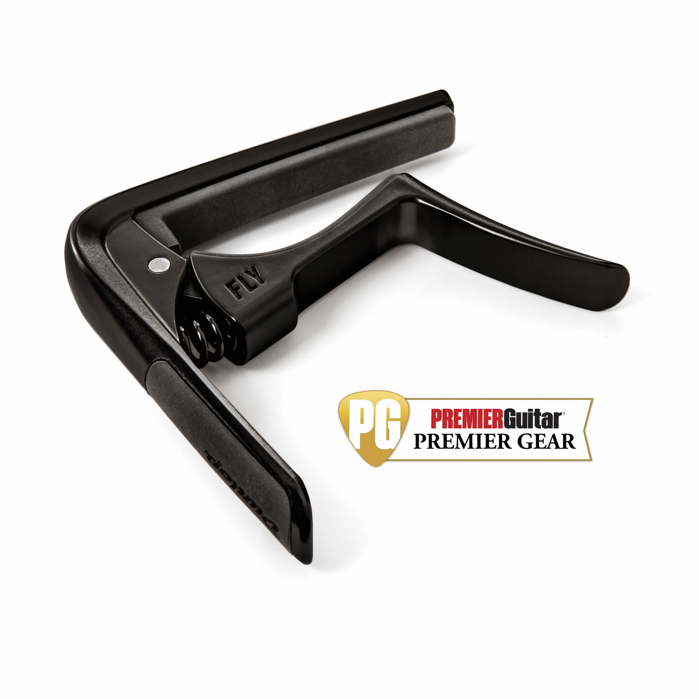 Jim Dunlop 63CBK Trigger Fly Capo zakrzywiony, czarny, 68 g