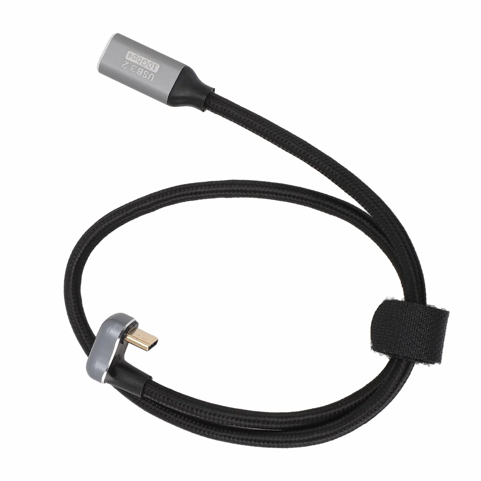 Kabel Przedłużający Typu C, Kabel Danych USB3.2 Gen2 10 Gb/s 4K 60 Hz Kabel Danych Typu C do Typu C Obsługuje Słuchawki z Ekranem Projekcyjnym OTG (50cm)