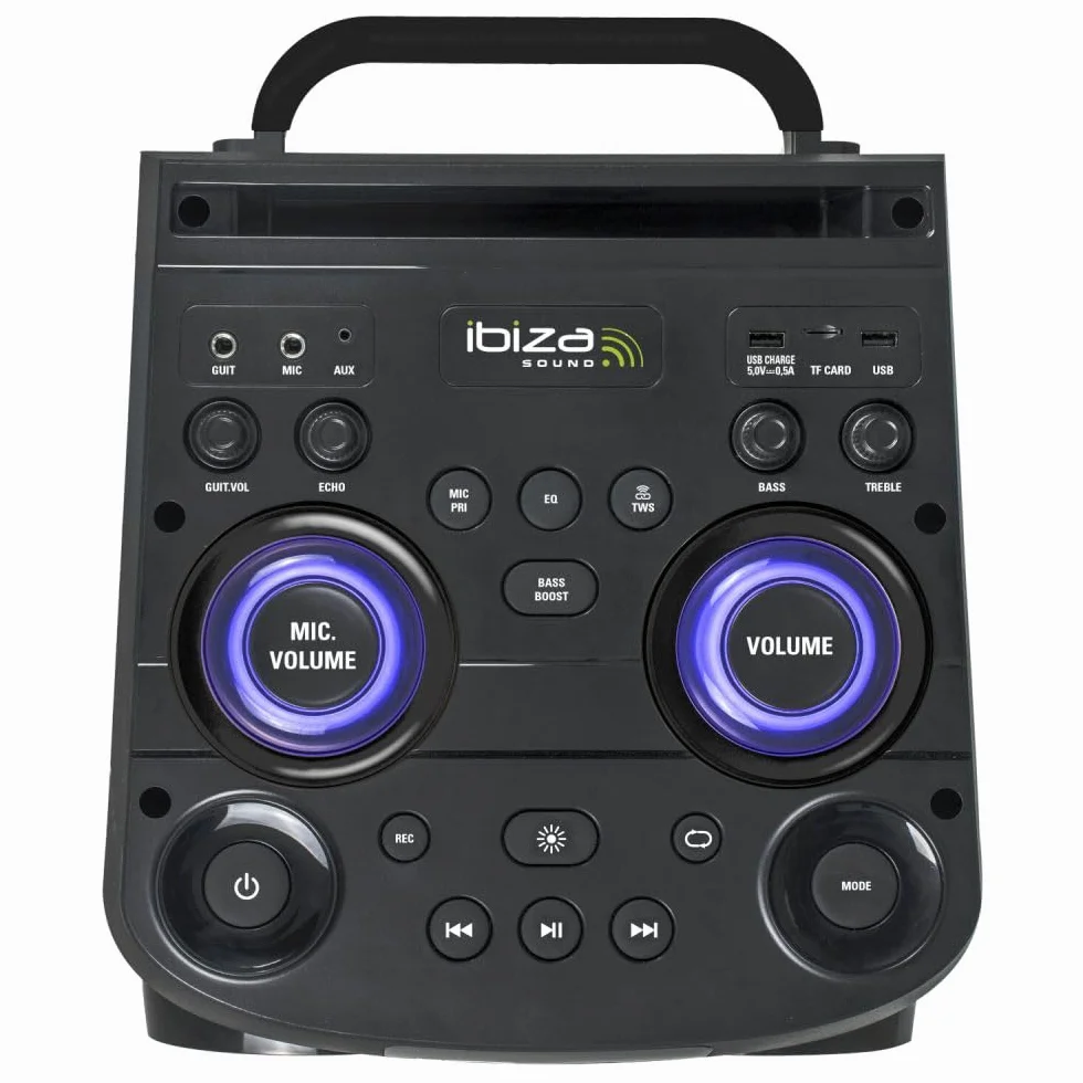 IBIZA Głośnik Bluetooth BOMBMASTER