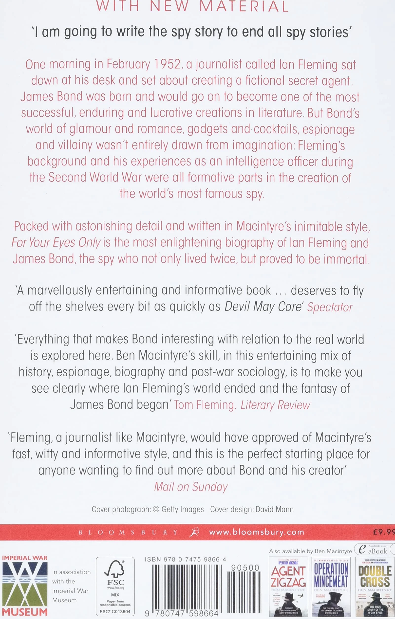 For Your Eyes Only: Ian Fleming and James Bond