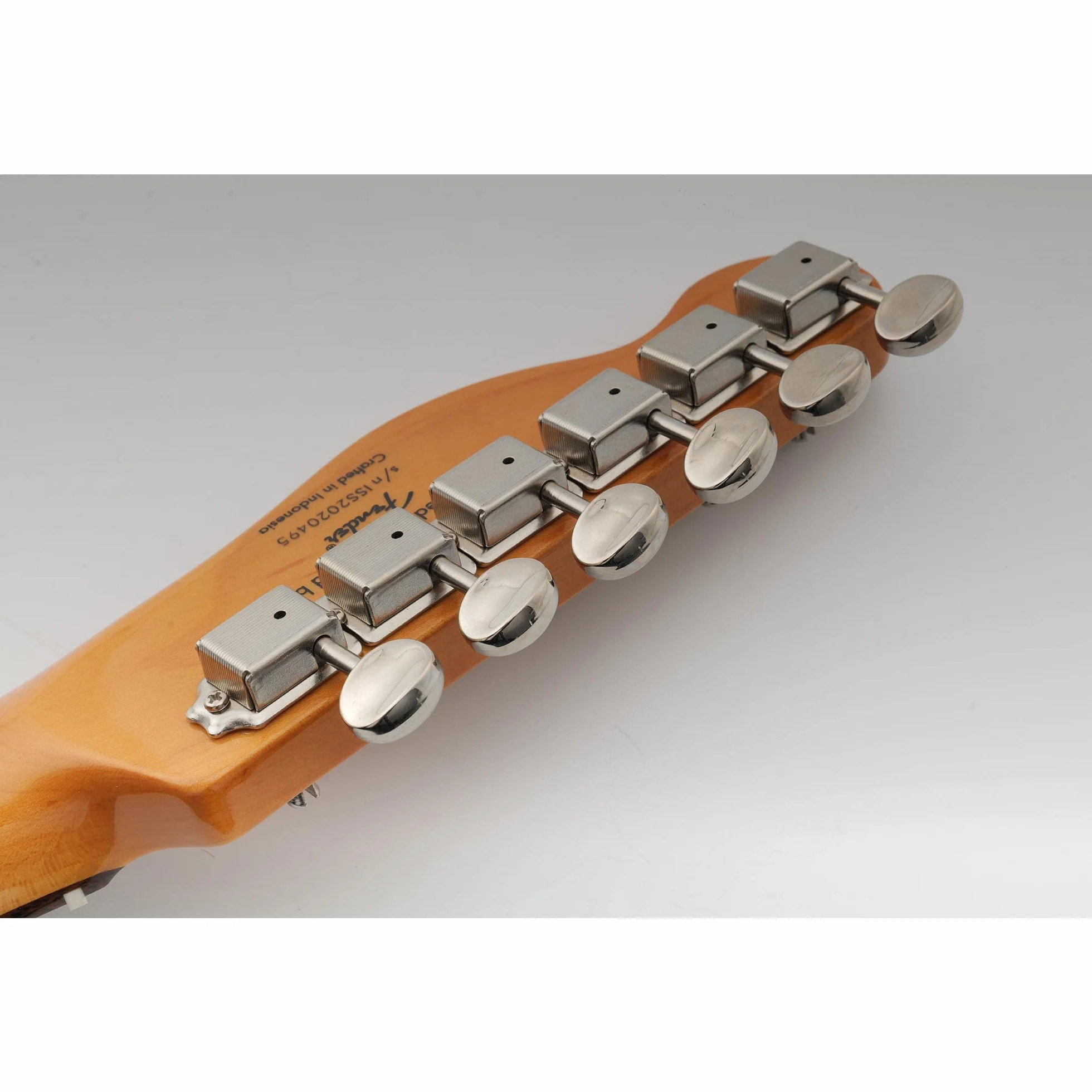 Musiclily Pro Vintage Split Shaft 6 w Linii Klucze Gitaryowe Tunery Kołki do Gitary Elektrycznej Squier Classic Vibe Strat Tele, Nikiel